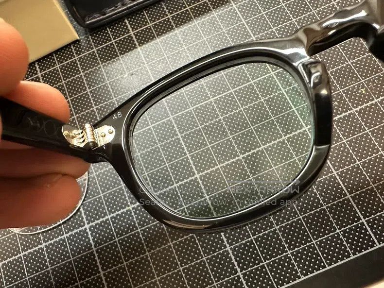 Julius Julius Black Eyeglasses Size ONE SIZE - 4 Thumbnail