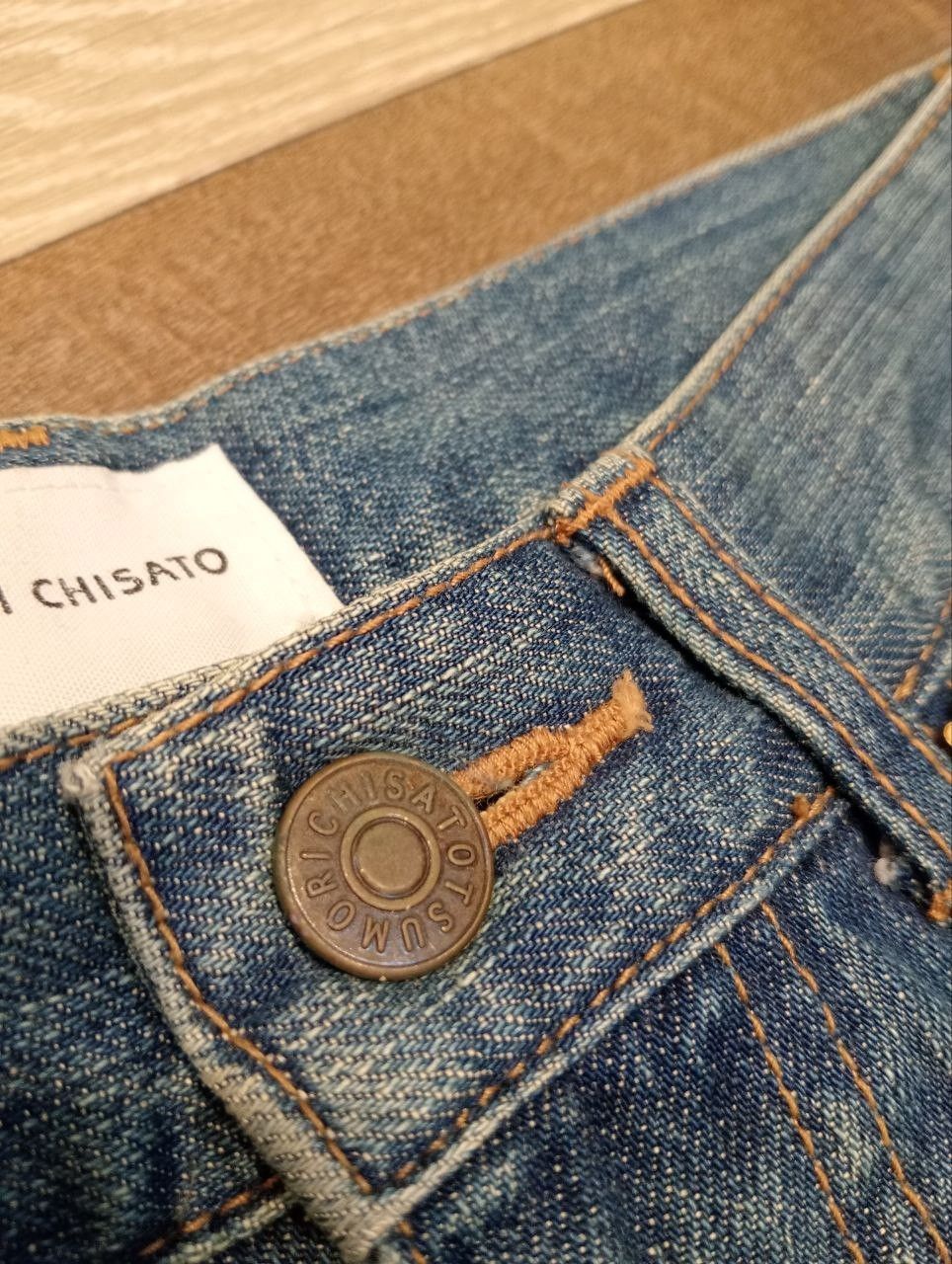 Tsumori Chisato VINTAGE TSUMORI CHISATO ISSEY MIYAKE DENIM MINI SKIRT Size 29" - 6 Thumbnail