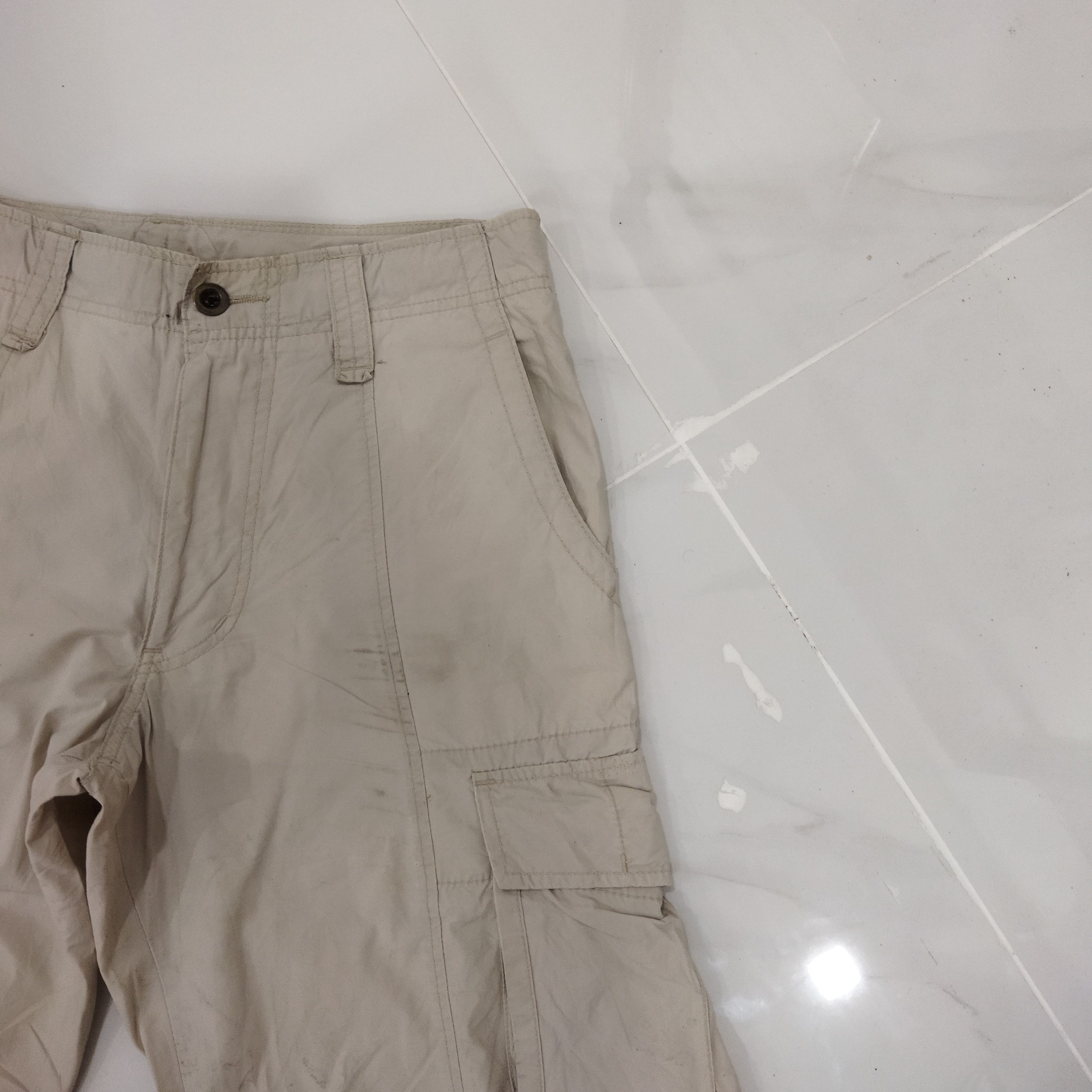 Japanese Brand × Uniqlo UNIQLO FADED WHITE CARGO PANTS Size US 30 / EU 46 - 5 Thumbnail