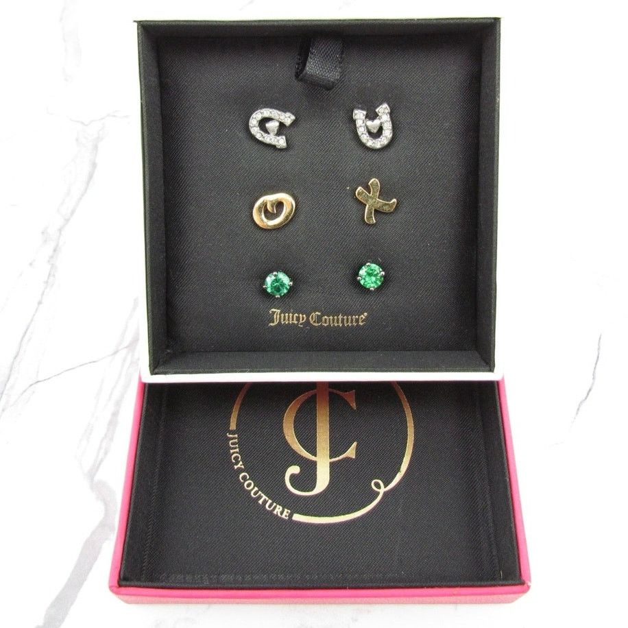 Juicy Couture NWT Juicy Couture Stud Earring Set Size ONE SIZE - 1 Thumbnail