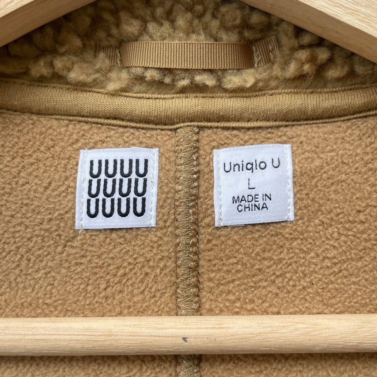 Lemaire × Uniqlo Vintage Lemaire X Uniqlo Sherpa Fleece Turtleneck Jacket Size US L / EU 52-54 / 3 - 18 Thumbnail