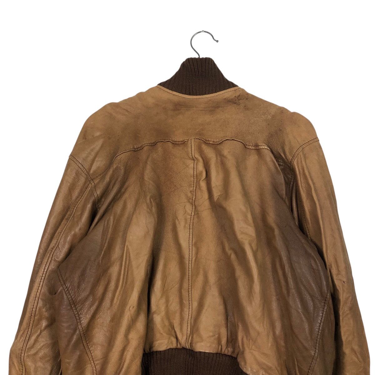 Japanese Brand 📌Vintage Biker Leather Jacket Campanile Blanket Issey Miyake Size US M / EU 48-50 / 2 - 10 Thumbnail