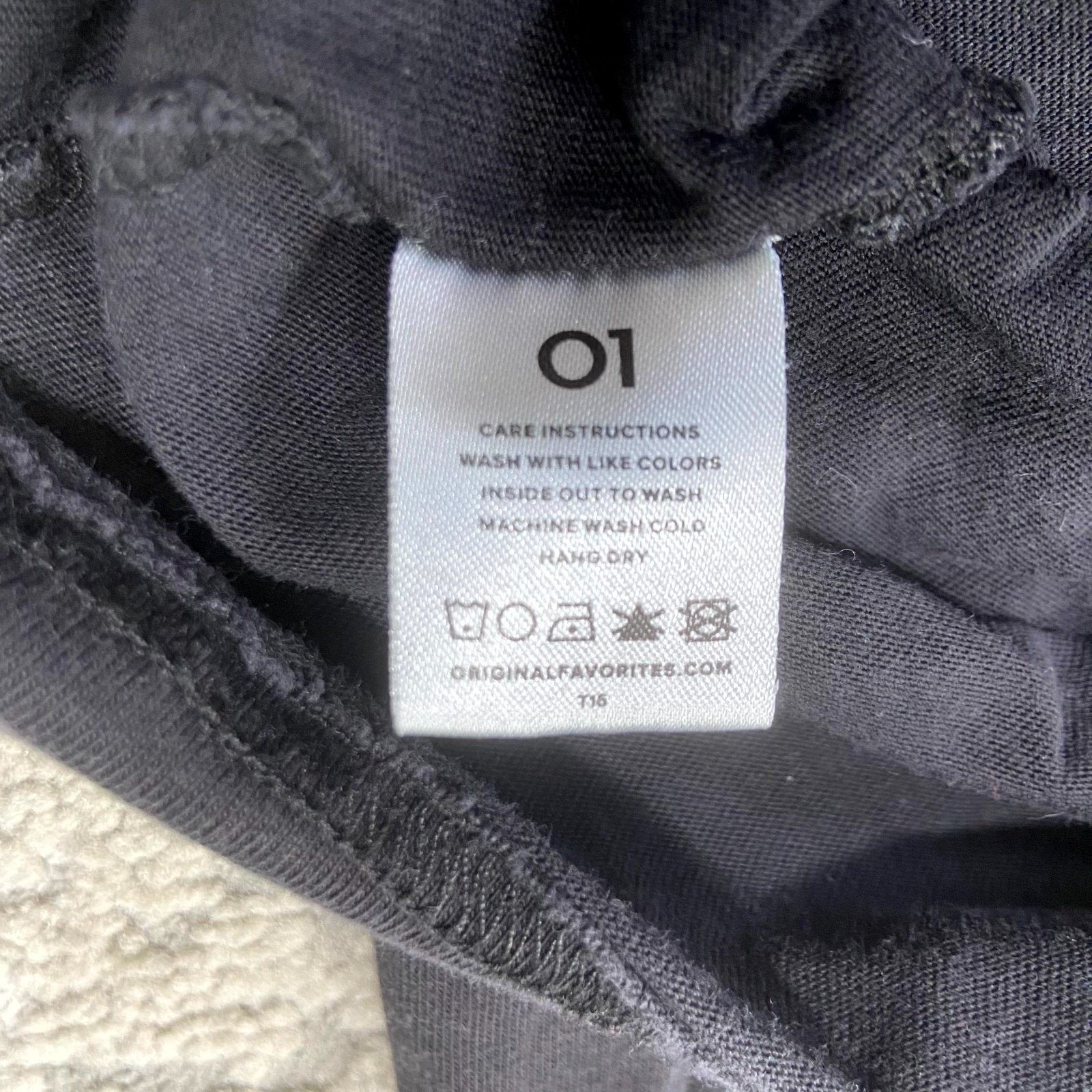&Daughter Kane Y2K sz L Black Supima Cotton Logo Come Back Better Size US L / EU 52-54 / 3 - 5 Thumbnail