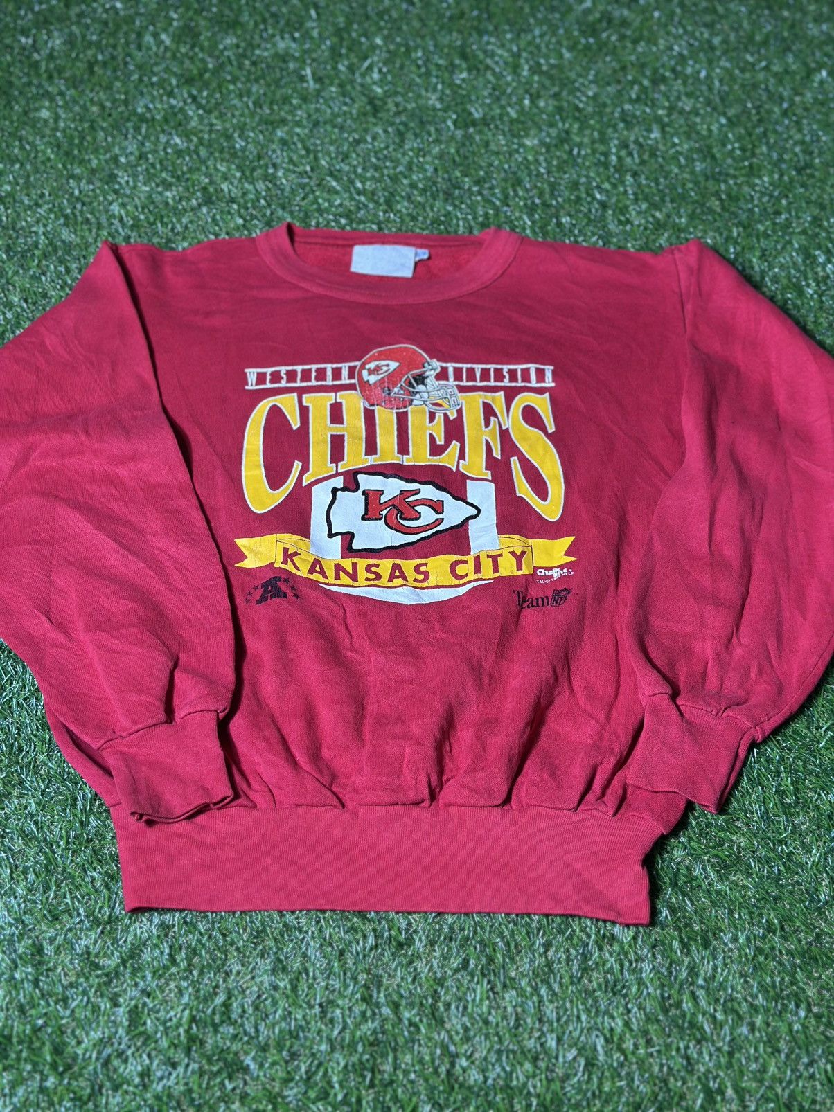 Vintage Kansas City Chiefs vintage sweater Size S / US 4 / IT 40 - 1 Thumbnail