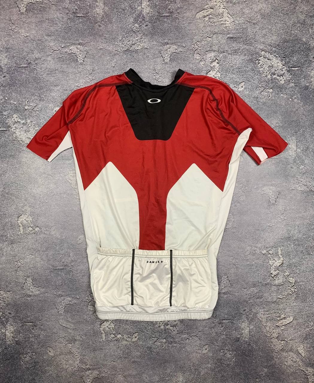 Oakley Oakley Men's Cycling Jersey Bike Shirt Red Black White Size US L / EU 52-54 / 3 - 10 Thumbnail