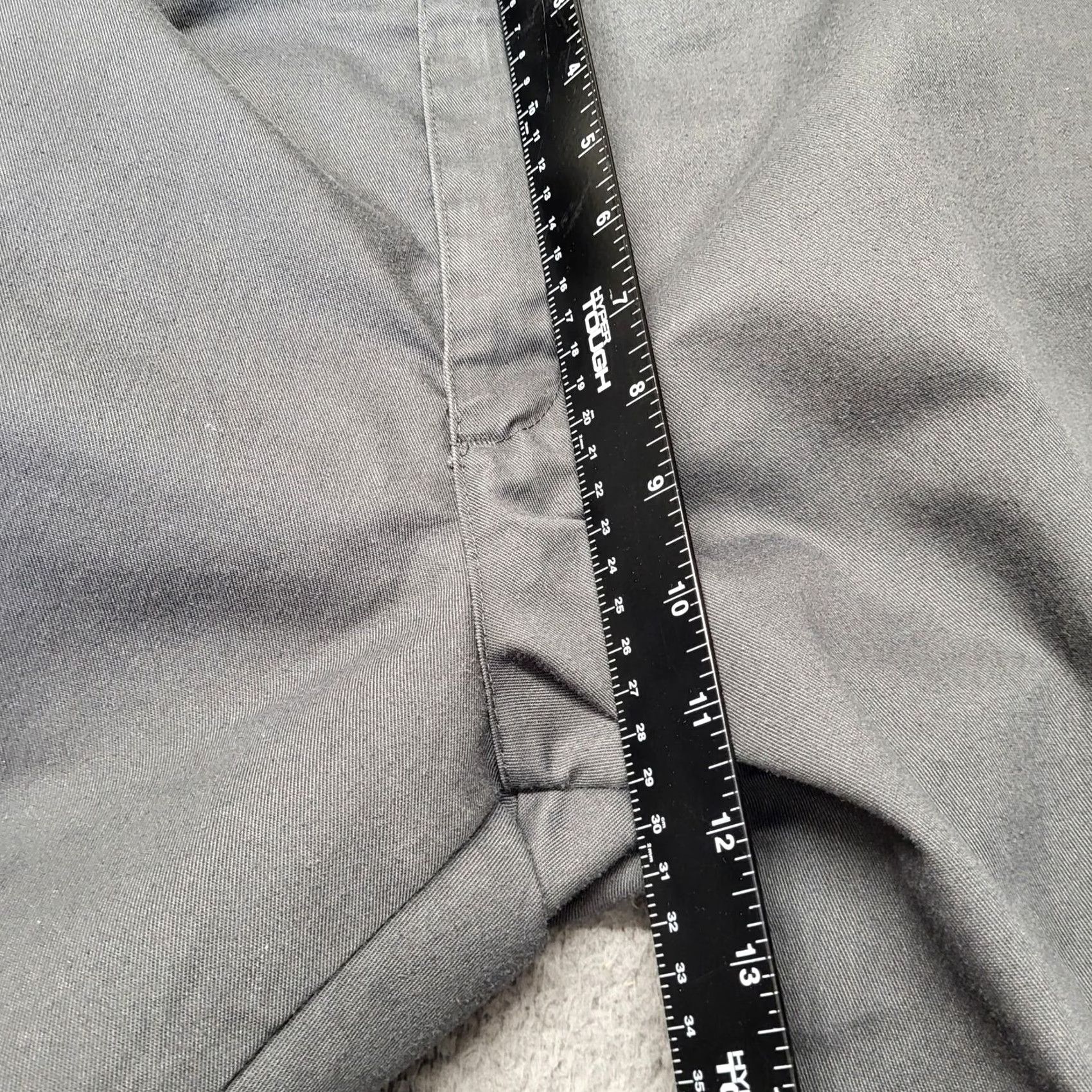 Lee Lee Total Freedom Straight Fit Chino Pants Men's 38x29 Grey Flat Front Relaxed Slim Straight Front Buy Now Size US 38 / EU 54 - 4 Thumbnail