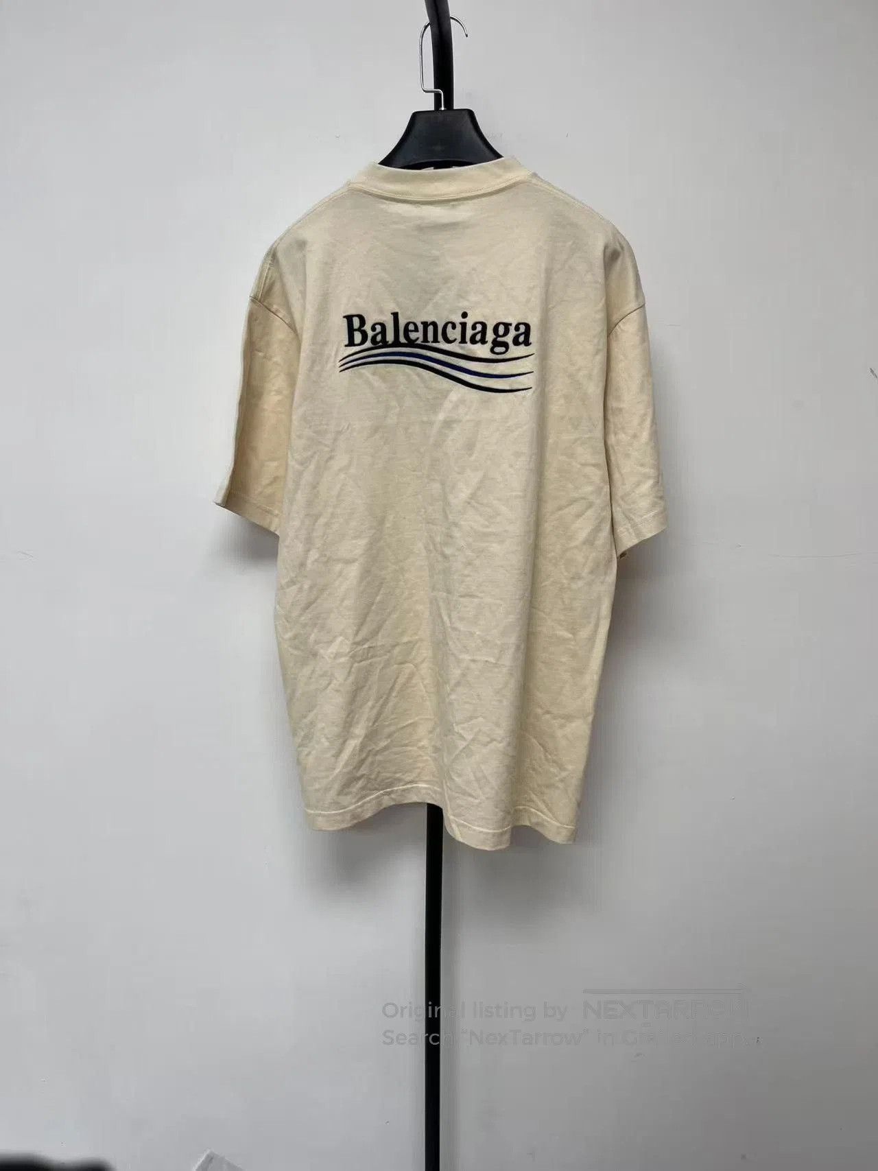 Balenciaga Balenciaga Men's Logo Print Crewneck T-Shirt. Size US XS / EU 42 / 0 - 2 Thumbnail