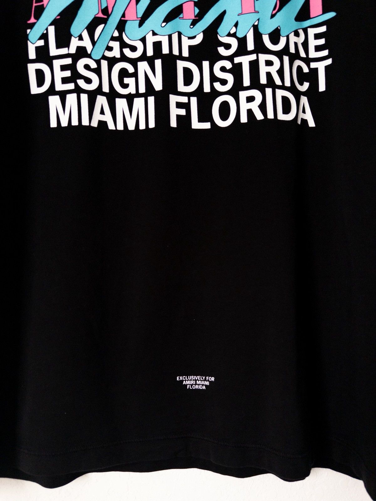 Amiri Amiri “Flagship Store Design District” tee Size US S / EU 44-46 / 1 - 5 Thumbnail