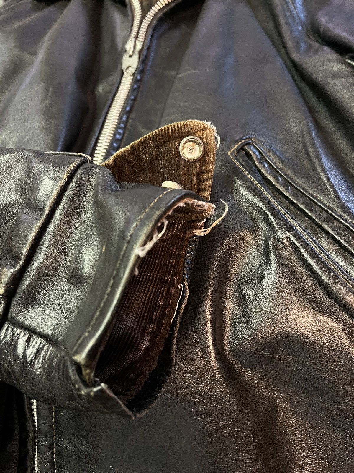 Vintage 50’s Jim Line Halifax Leather Jacket Size US M / EU 48-50 / 2 - 8 Thumbnail