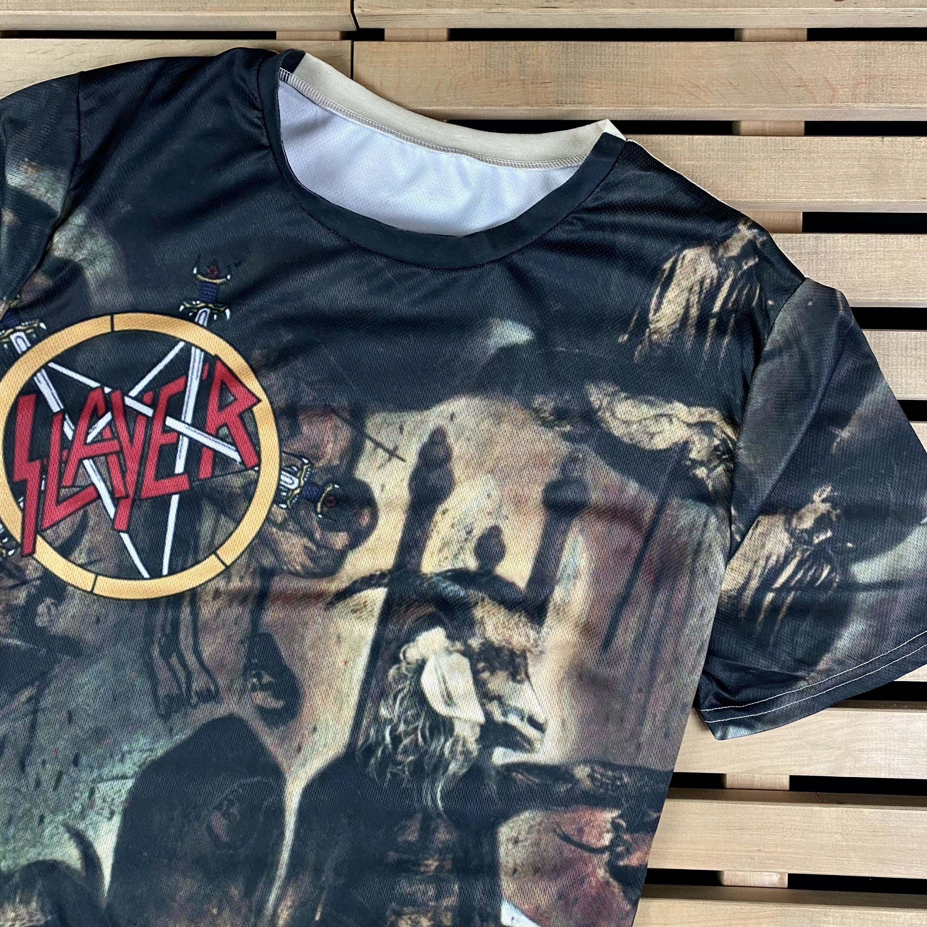 Band Tees × Vintage Mens Vintage T Shirt Reign in Blood Size L Size US L / EU 52-54 / 3 - 2 Thumbnail