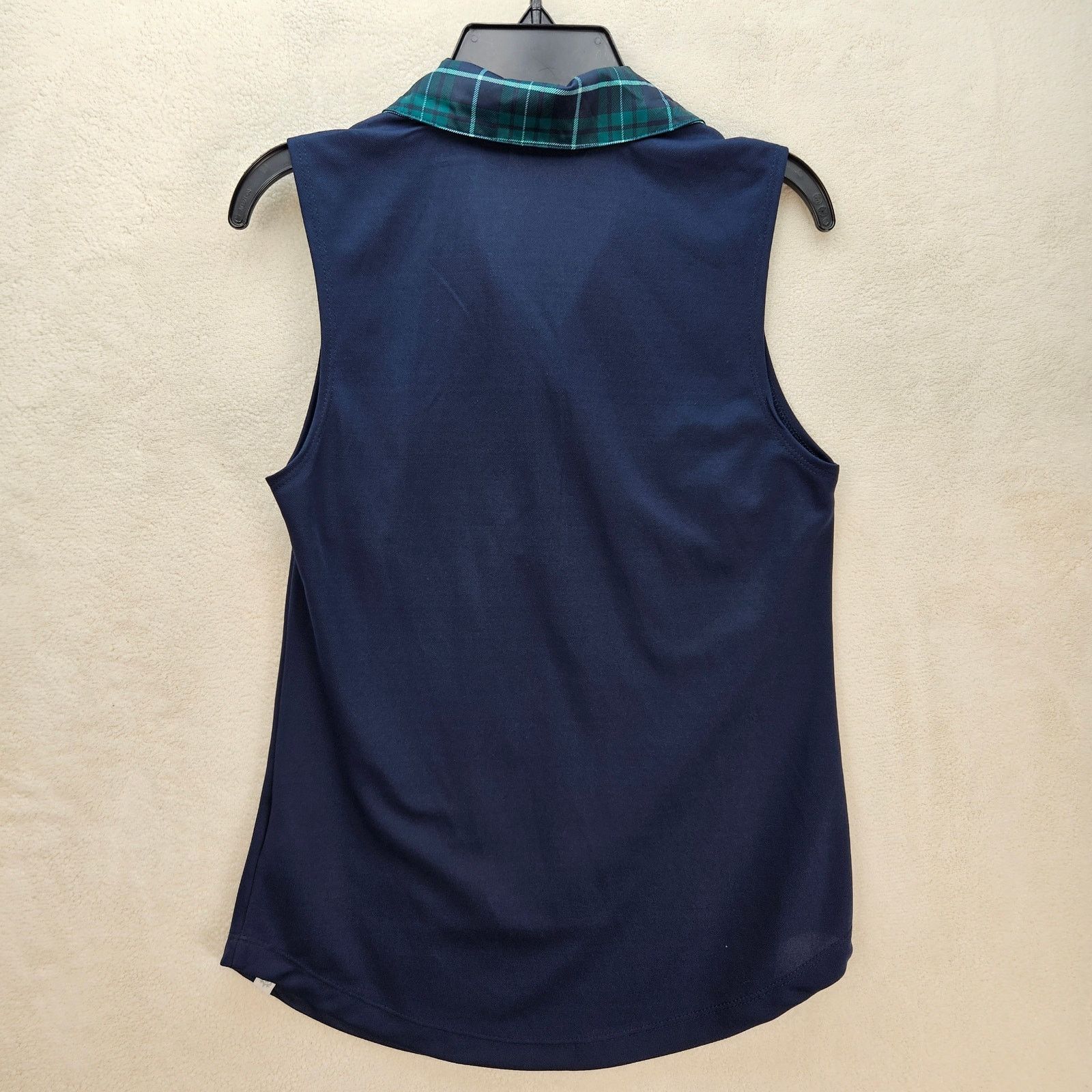 Lady White Co. LADY HAGEN WOMEN'S XS TARTEN GOLF SHIRT TOPS SLEEVELESS Size XS / US 0-2 / IT 36-38 - 6 Thumbnail