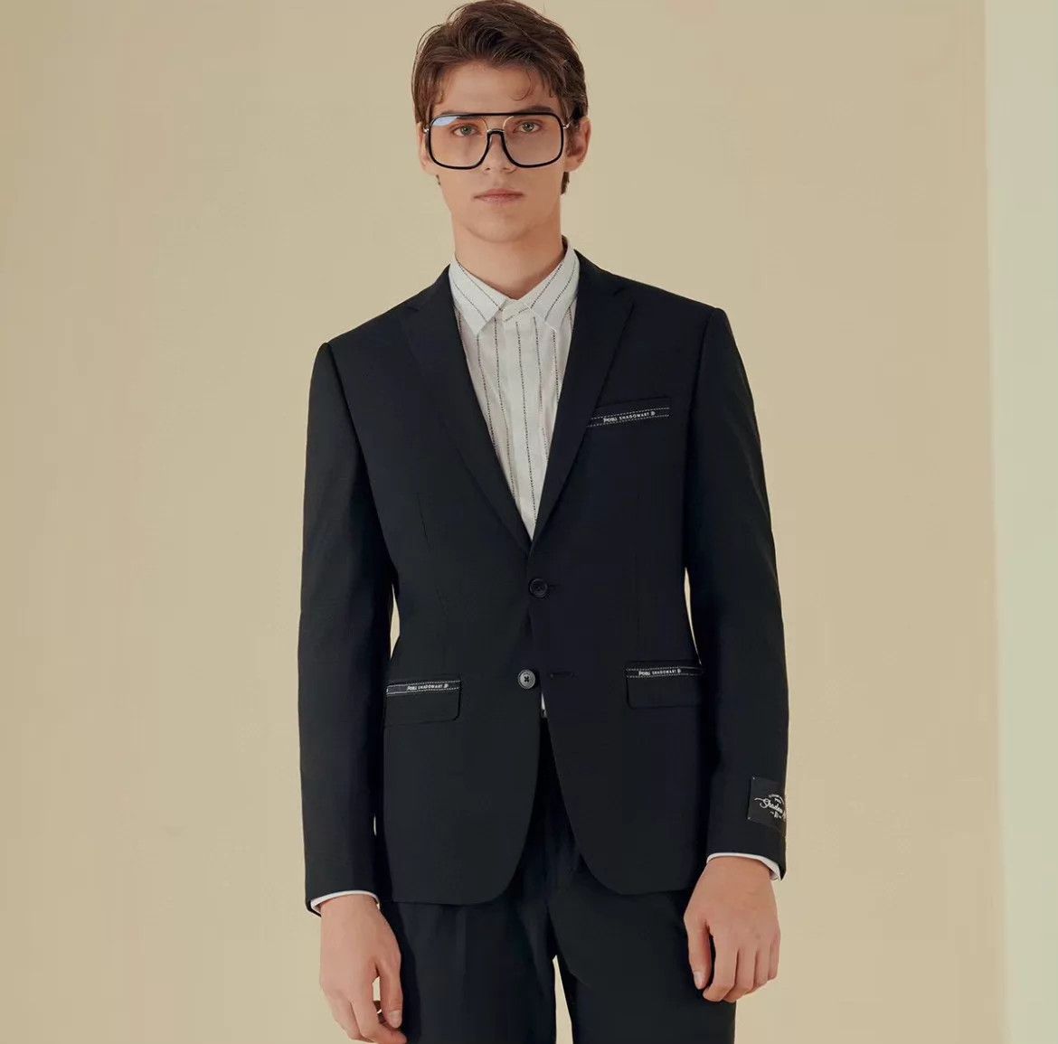 Dior DIOR Black Luxury Slim Fit Blazer 46 Size 46S - 7 Thumbnail