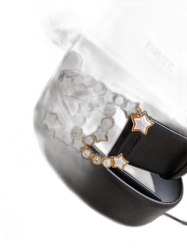 Chanel Chanel Double C Star Pearl Belt 80cm Size ONE SIZE - 1 Thumbnail