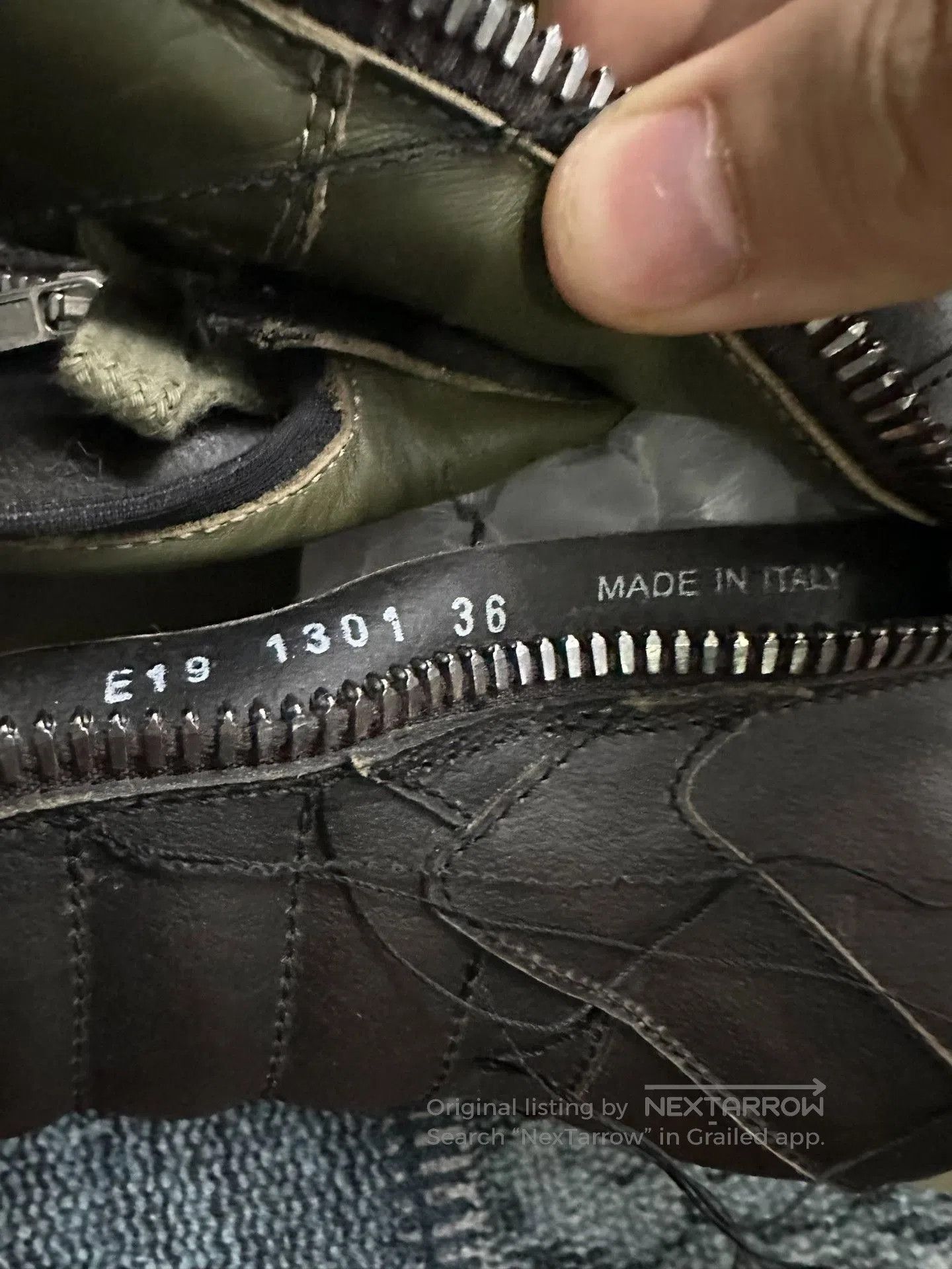 Rick Owens Rick Owens Black Phantom Tassel Inverted Triangle 36. Size US 5 / EU 37 - 8 Thumbnail