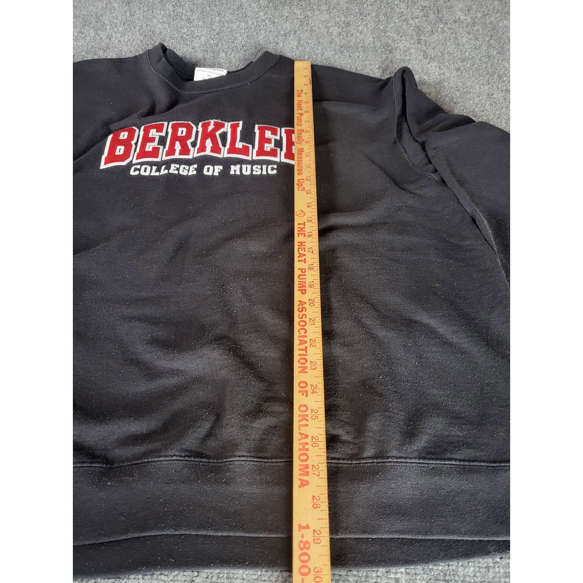 Champion Berklee College Of Music Sweatshirt Men Sz 3XL Black Champio Size US XXL / EU 58 / 5 - 3 Thumbnail
