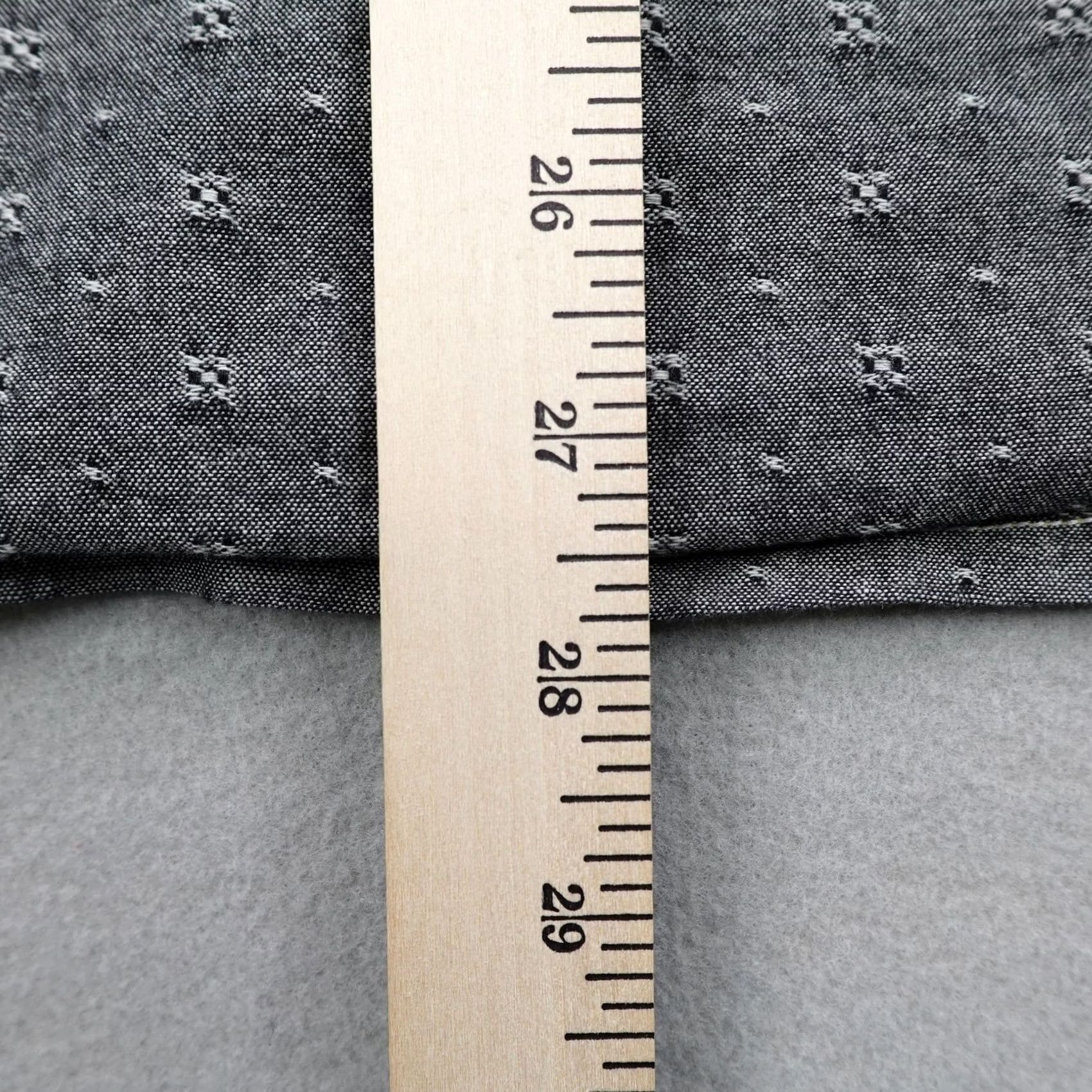 Vintage Descendant Of Thieves Shirt Mens XL Gray Chambray Geometric Limited Edition Casual Summer Casual Mens XL Gray Chambray Geometric Limited Edition Shirt Size US XL / EU 56 / 4 - 5 Thumbnail