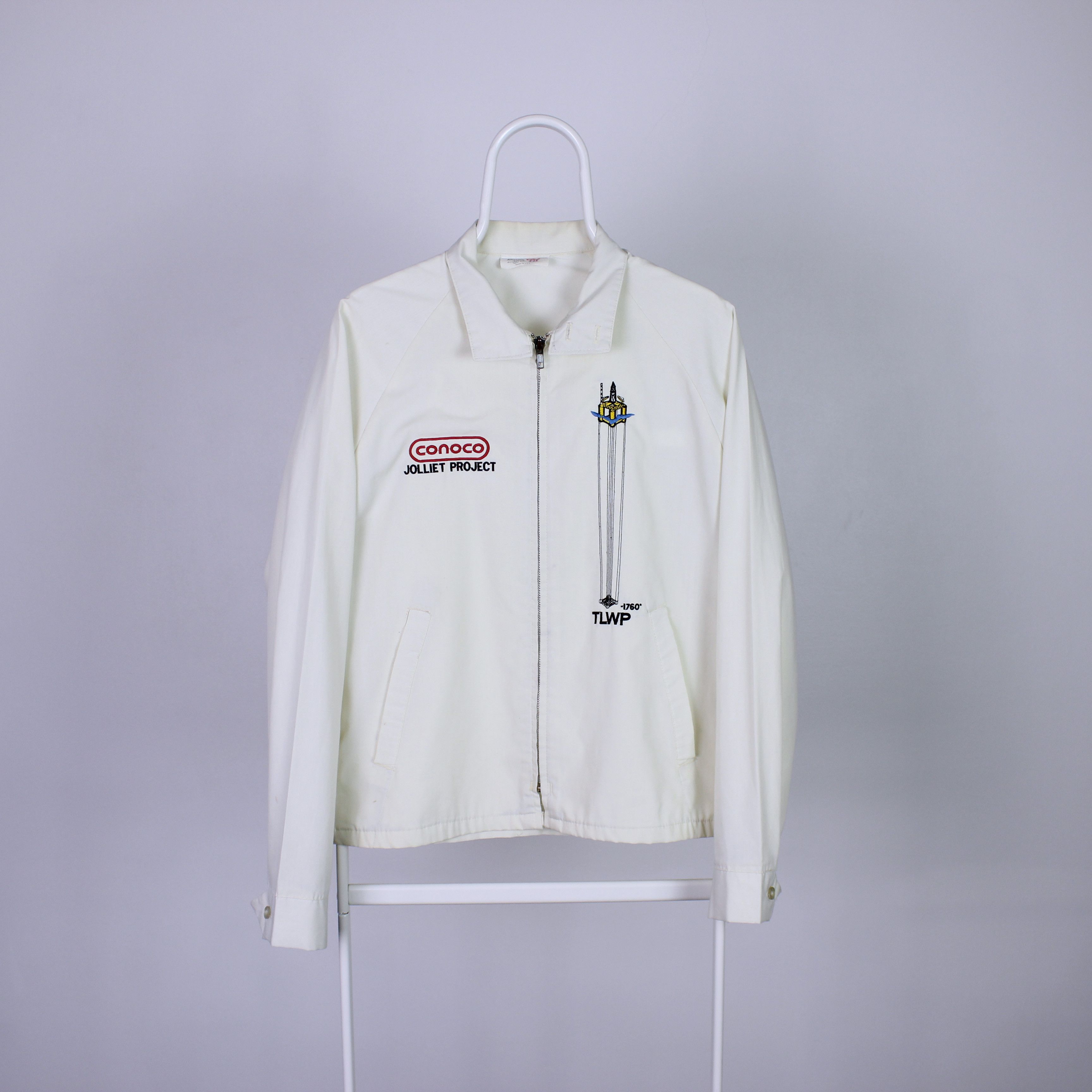 Vintage Conoco King Louie light jacket made in USA jacket 80 90s Size US M / EU 48-50 / 2 - 2 Thumbnail