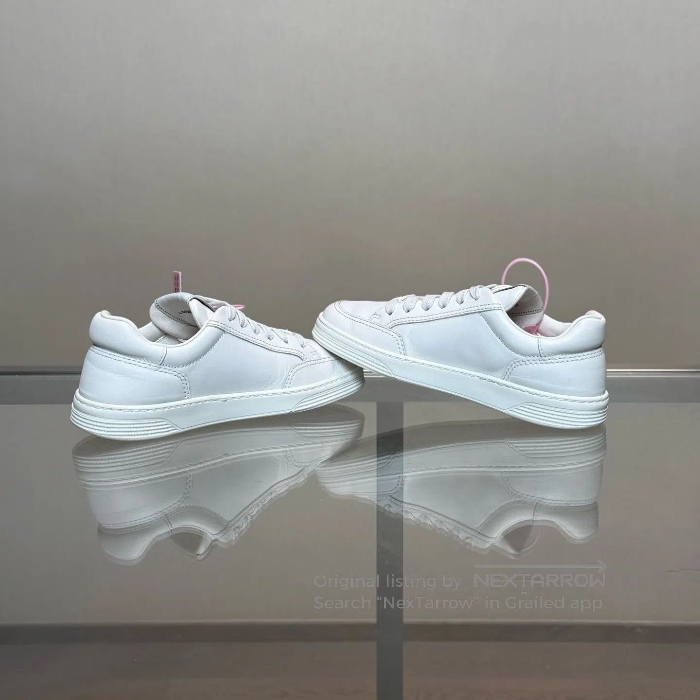 Chanel Chanel Platinum letter logo board shoes Size US 5 / IT 35 - 6 Thumbnail