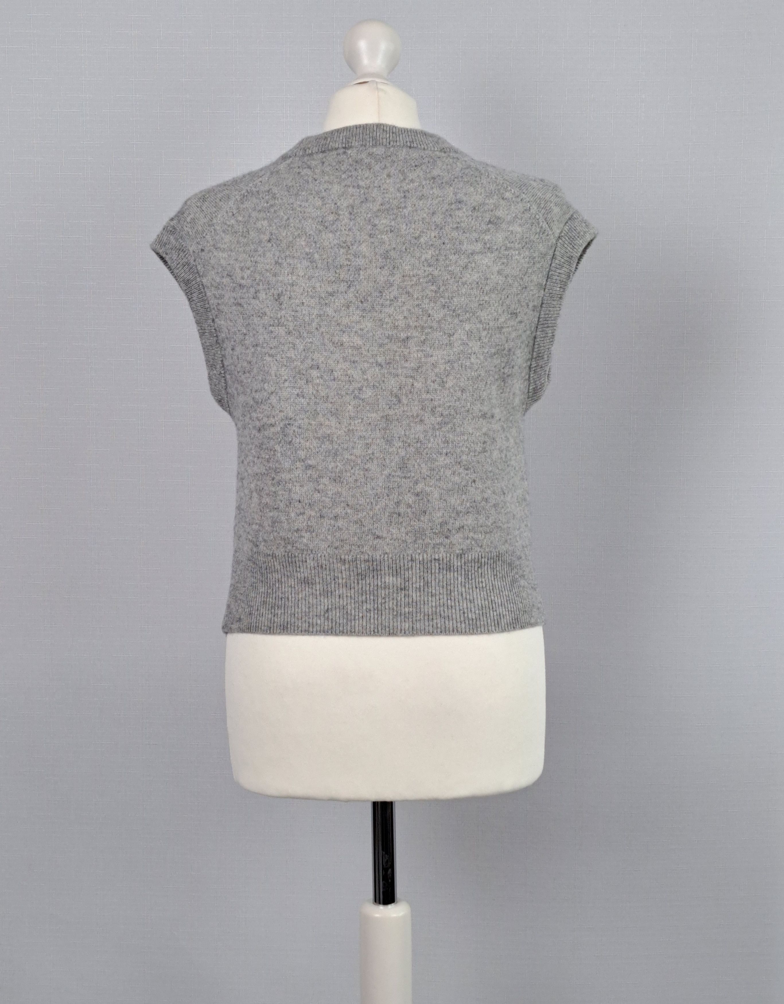 Alexander Wang Alexander Wang wool/cashmere top/vest/sleeveless sweater. Size M / US 6-8 / IT 42-44 - 6 Thumbnail