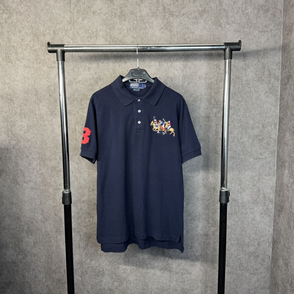 Polo Ralph Lauren × Vintage Vintage Polo Ralph Lauren 3 T-shirt tee polos y2k Size US M / EU 48-50 / 2 - 1 Thumbnail