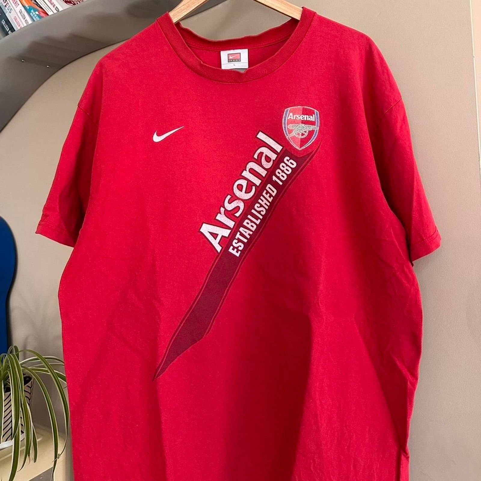 Nike × Vintage Vintage Nike Arsenal Shirt Size US L / EU 52-54 / 3 - 2 Thumbnail