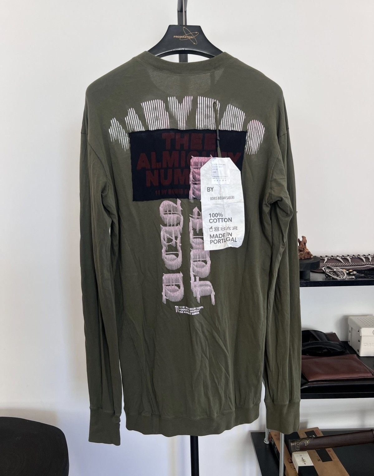 11ByBBS Patch, Embroidery & Print Long-Sleeve Hoodie