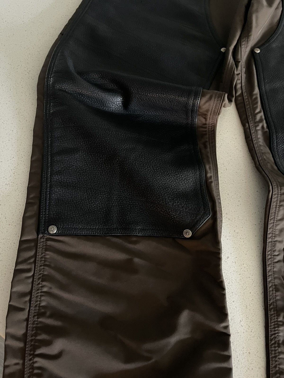Chrome Hearts Chrome Hearts Brown Carpenter Double Knee Pants Size US 32 / EU 48 - 3 Thumbnail