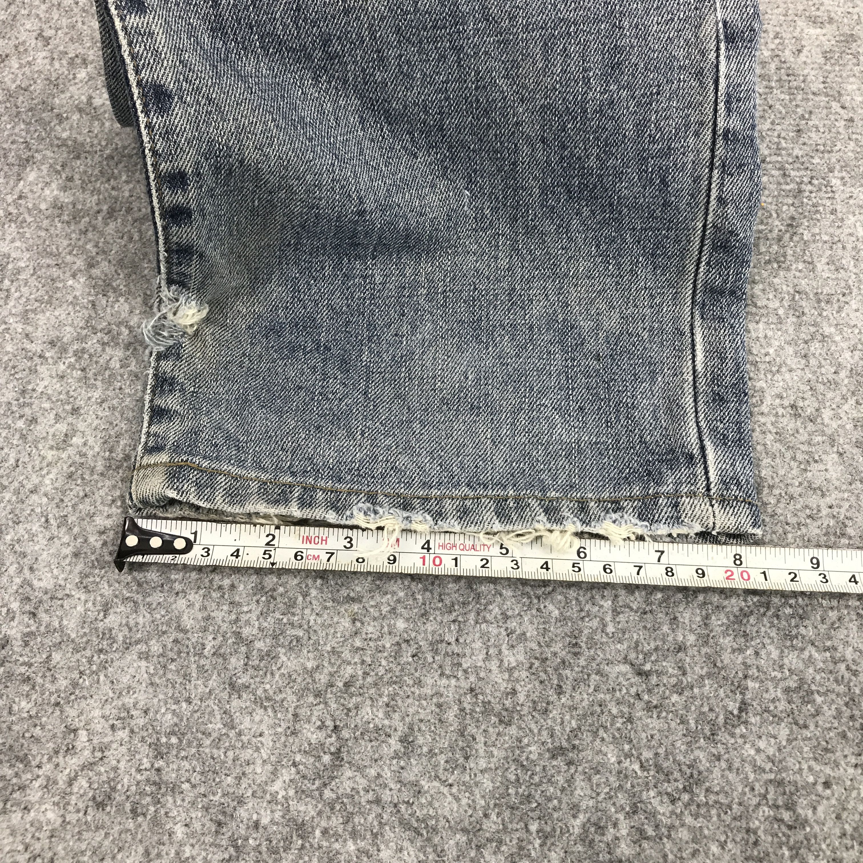Japanese Brand bobson Brand Ripped Distressed Faded jean pants Size US 31 - 13 Thumbnail