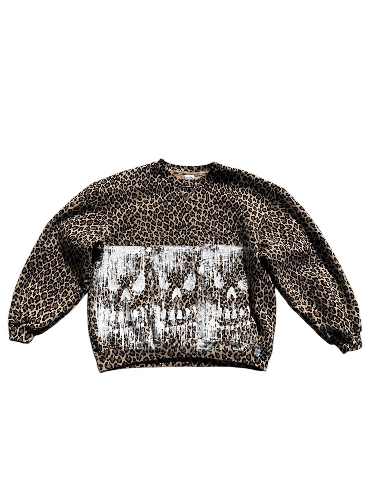 Akimbo Club Cheetah skull face crewneck Size US L / EU 52-54 / 3 - 1 Preview