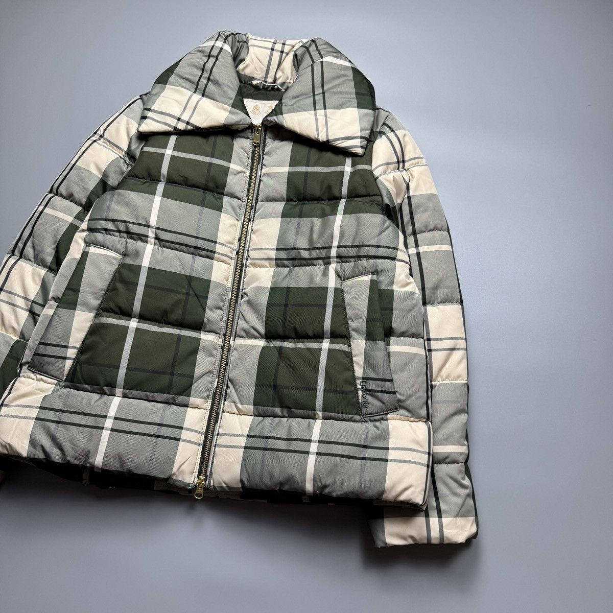 Barbour Barbour - Tartan Germain Quilted Puffer - Jacket Size M / US 6-8 / IT 42-44 - 4 Thumbnail