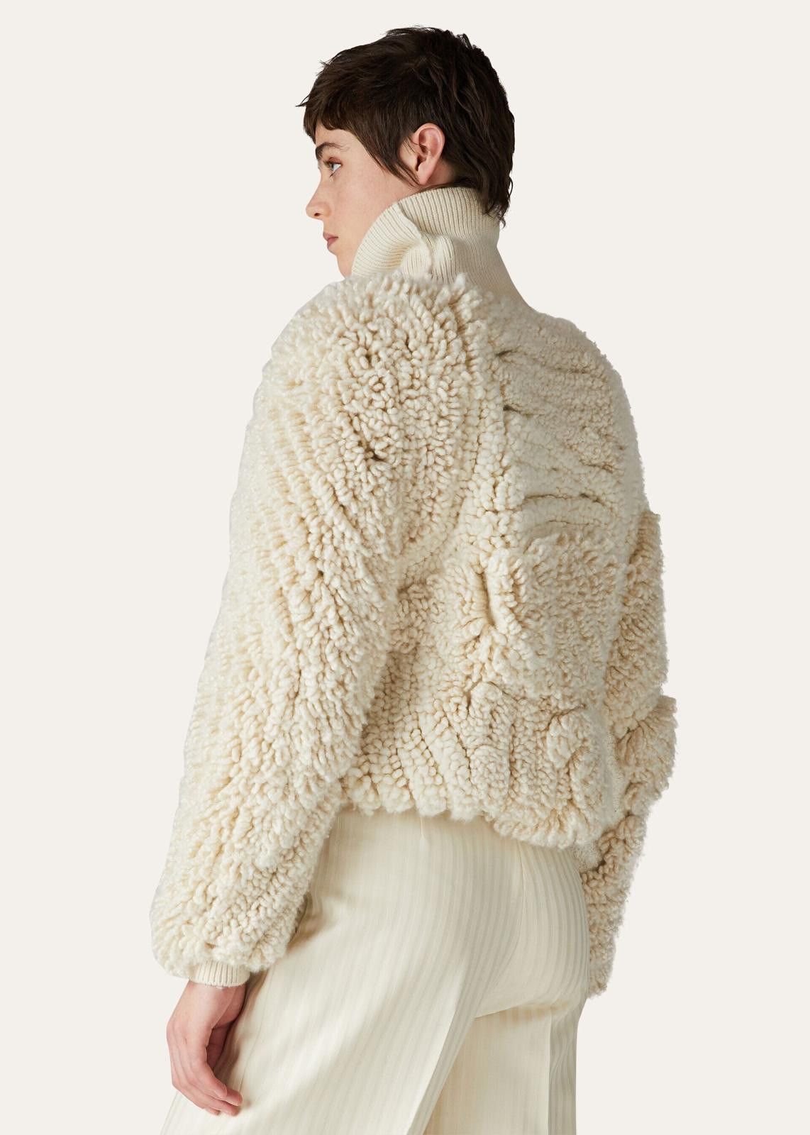 Loro Piana o1srvl11e0125 Engelberg Turtleneck Sweater in Cream Size S / US 4 / IT 40 - 5 Thumbnail
