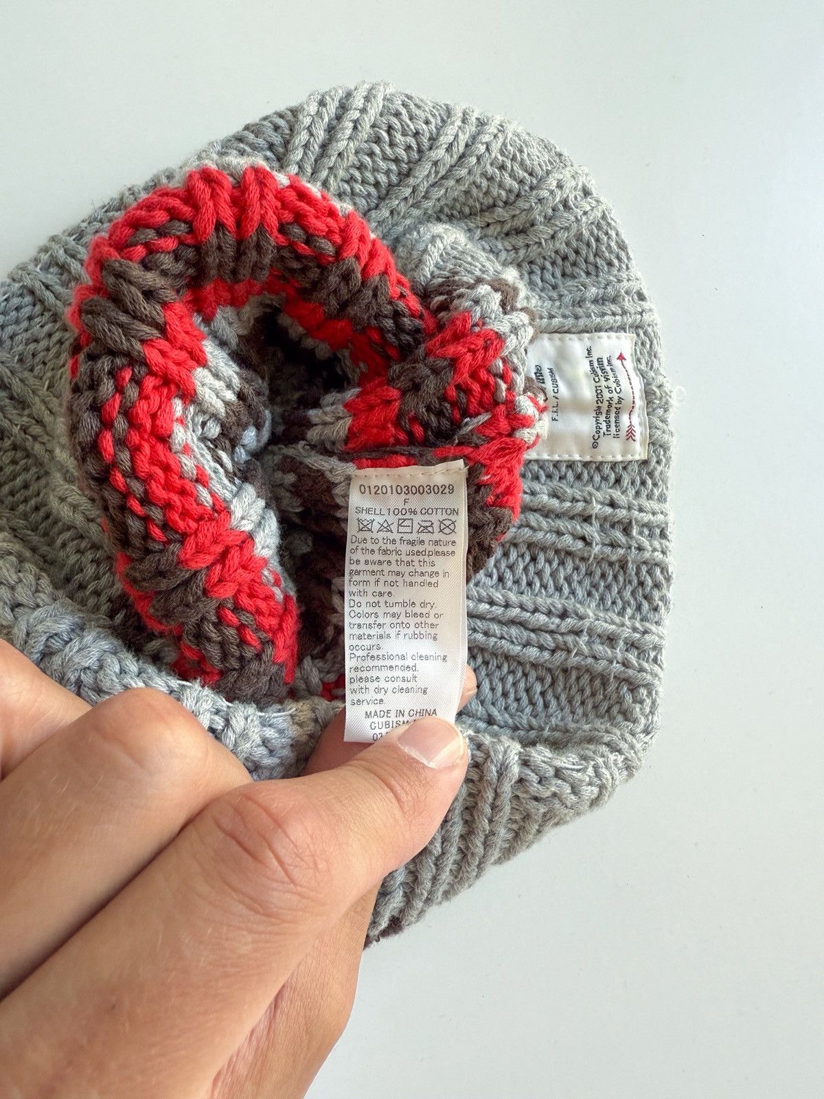 Visvim VISVIM KNIT HAT FREE SIZE 100% cotton RARE Size ONE SIZE - 2 Thumbnail