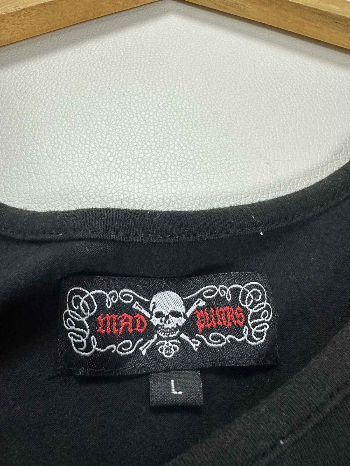 Japanese Brand Mad Punk Beautiful Rock Star Skull angel art Tshirt Size L / US 10 / IT 46 - 8 Thumbnail