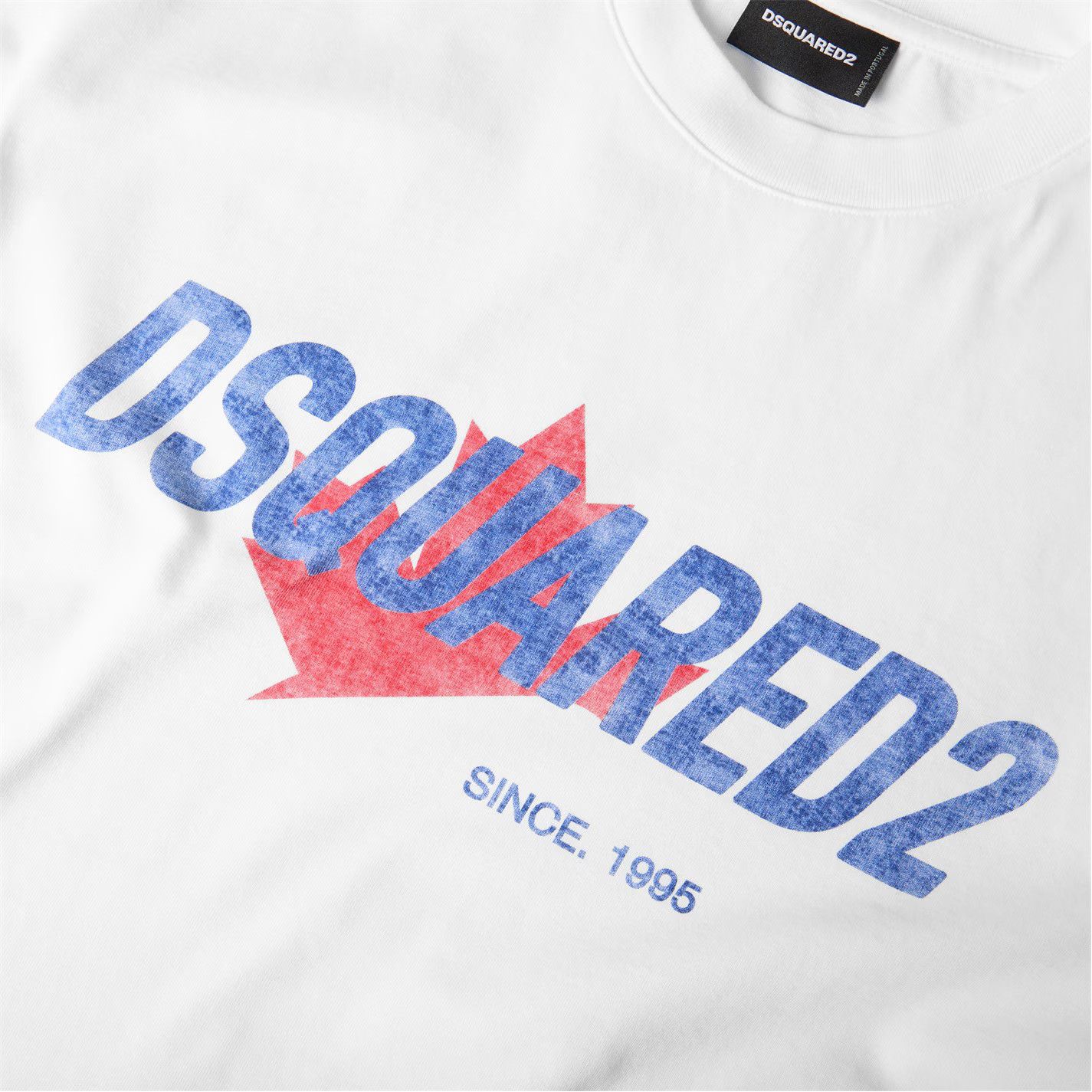 Dsquared2 o1g2r1mq0426 1995 Oversized T-Shirt in White Size US XL / EU 56 / 4 - 4 Thumbnail