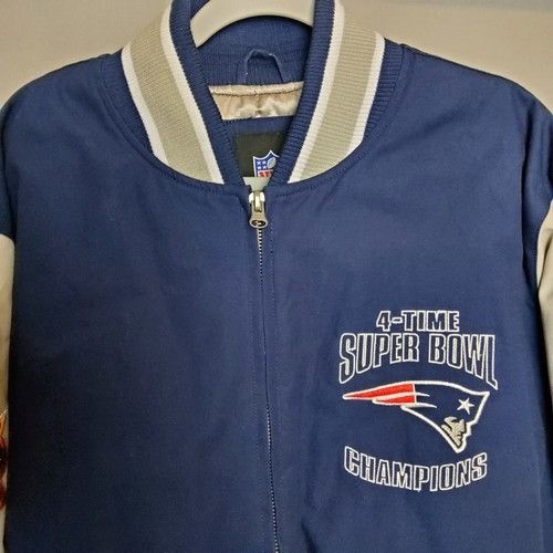 NFL New England Patriots NFL Super Bowl Varsity Jacket Size US XL / EU 56 / 4 - 4 Thumbnail