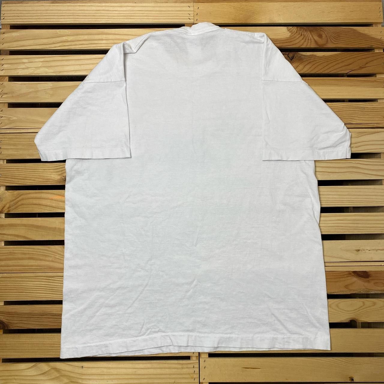 Fruit Of The Loom Vintage Cedax White Cartoon Drug Promo Tee Size XL Size US XL / EU 56 / 4 - 2 Thumbnail