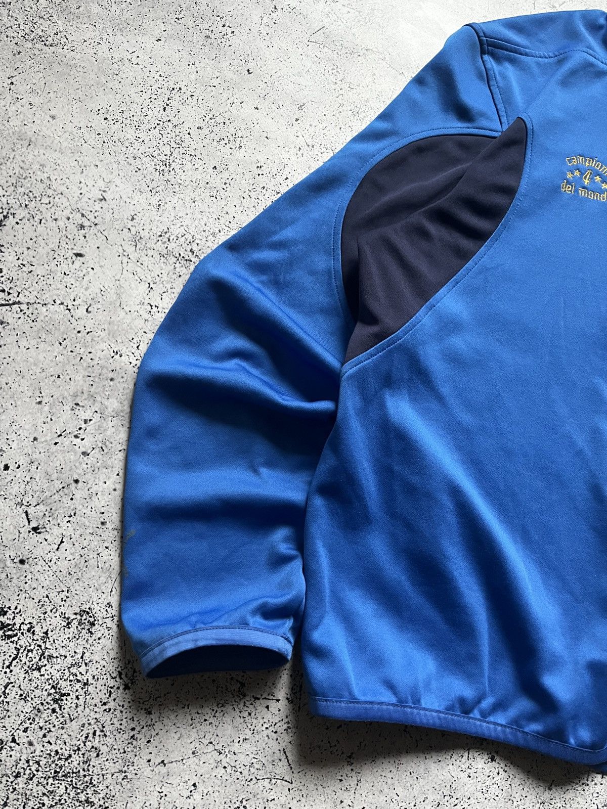 Puma Vintage Puma Italia Soccer Track Jacket Y2K USA Blue Size L Size US L / EU 52-54 / 3 - 3 Thumbnail