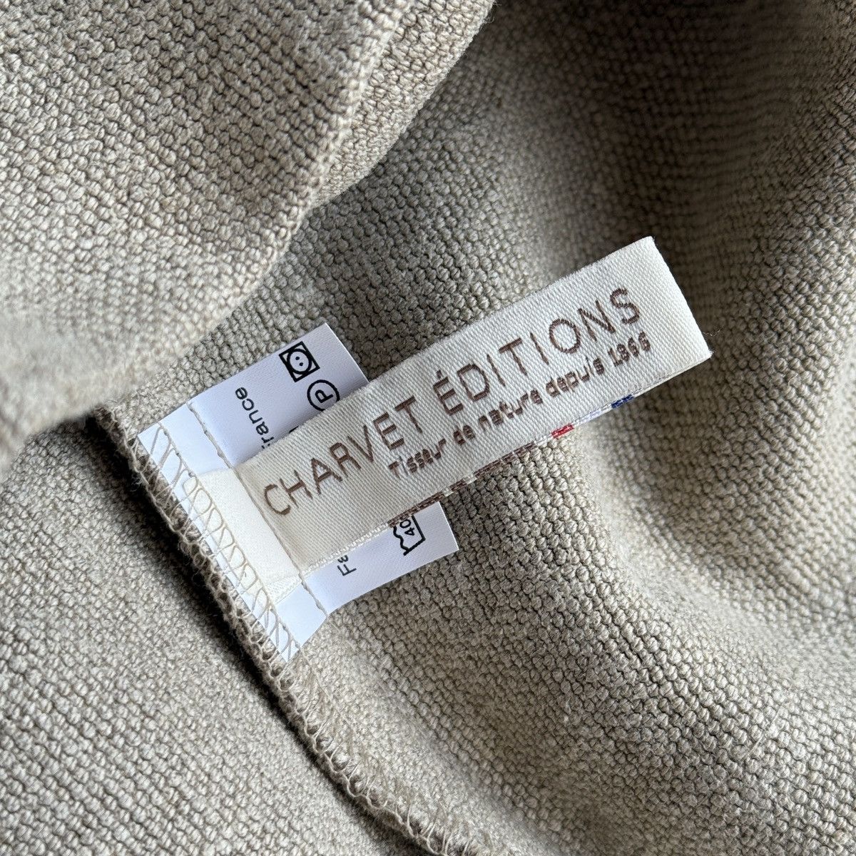 Other Charvet Editions Linen Tote Bag Size ONE SIZE - 11 Thumbnail