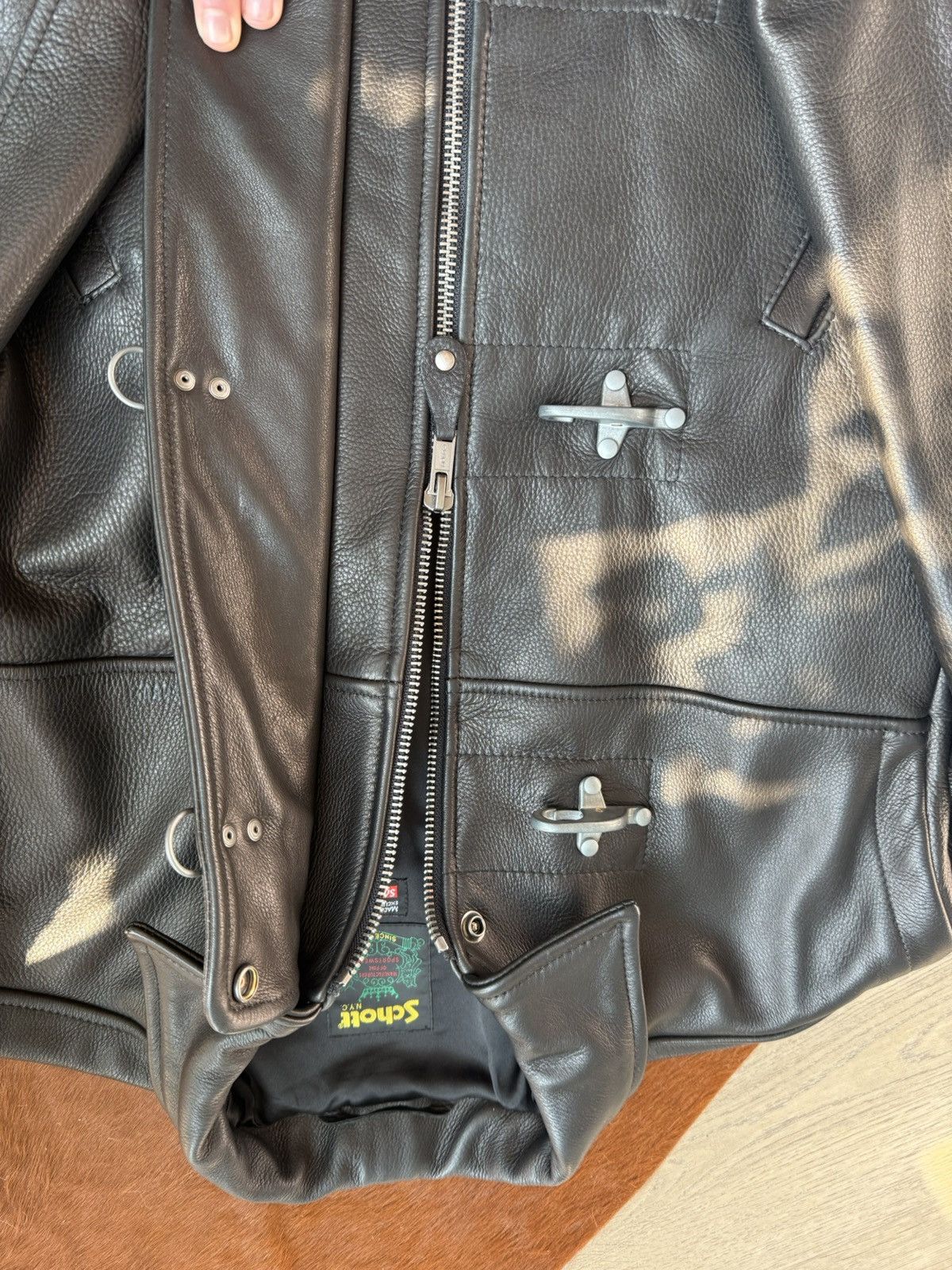 Supreme®/Schott® Leather Clip Jacket Supreme Schott Leather Clip Jacket Black | eBay