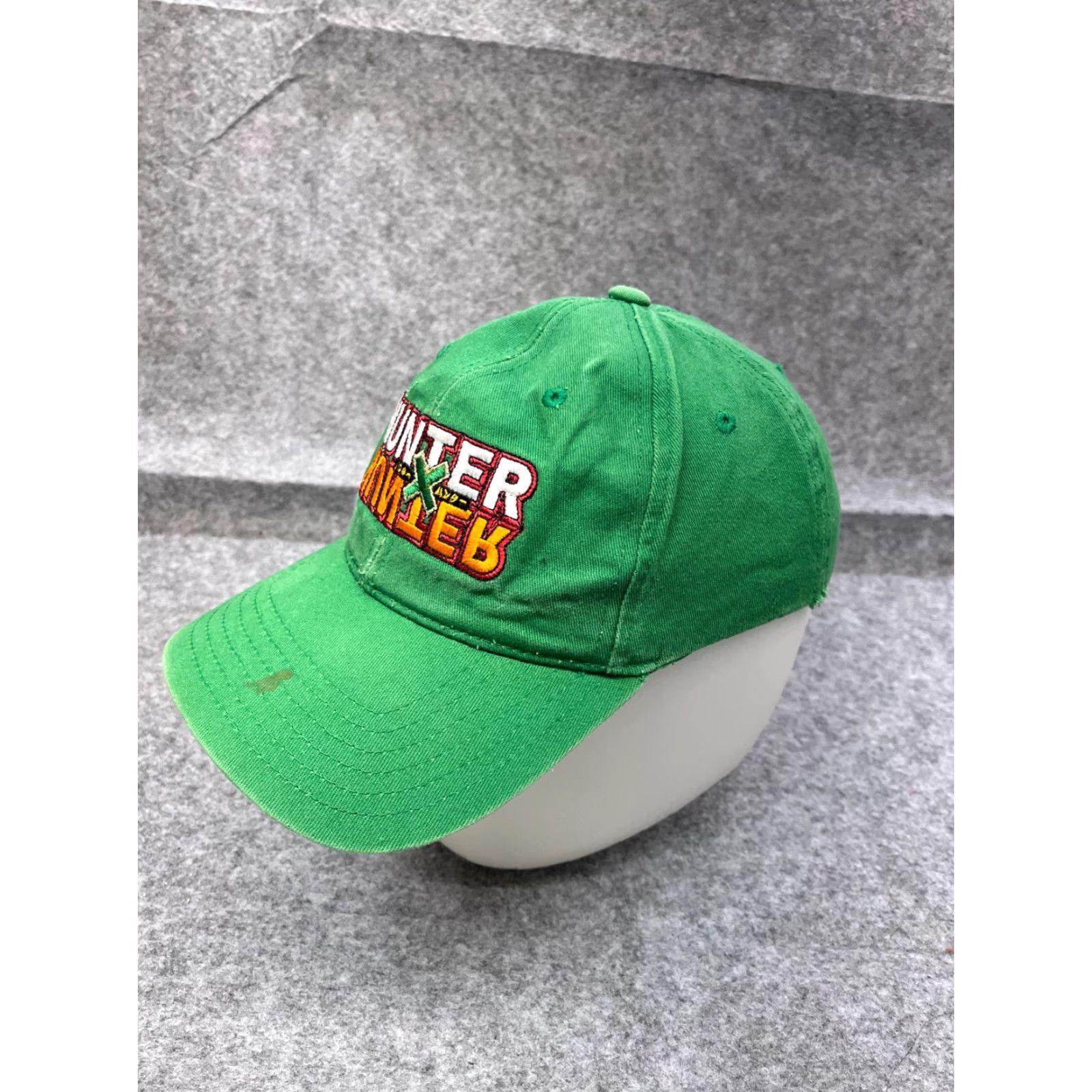 Hunter VINTAGE Hunter x Hunter Cap Strap Back Adult One Size Green Cotton Baseball Cap Anime Cap Unisex Mens Womens Cap 90s Concert Theme Size ONE SIZE - 4 Thumbnail