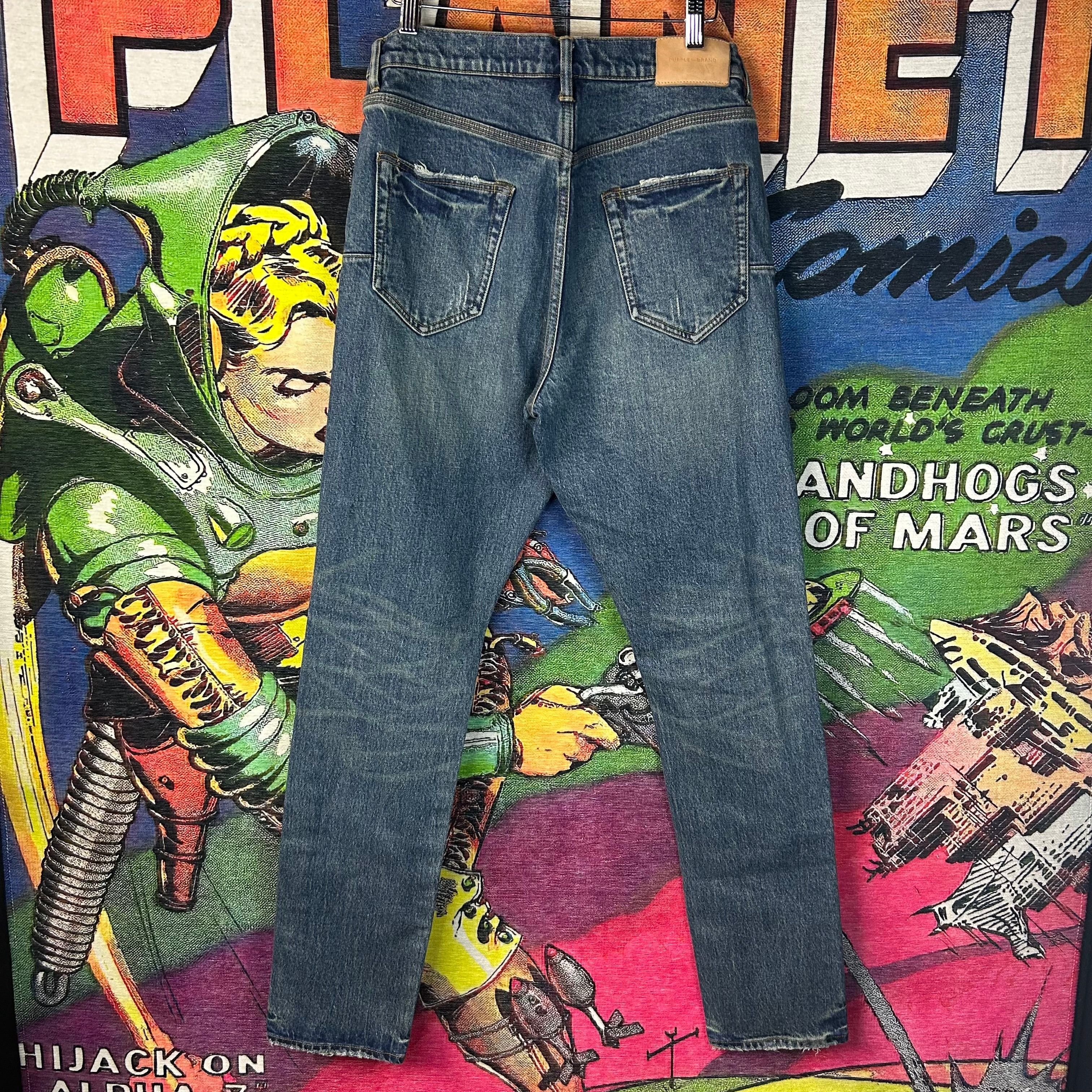 Purple Brand Purple Brand Distressed Denim Size 36” Size US 36 / EU 52 - 2 Thumbnail