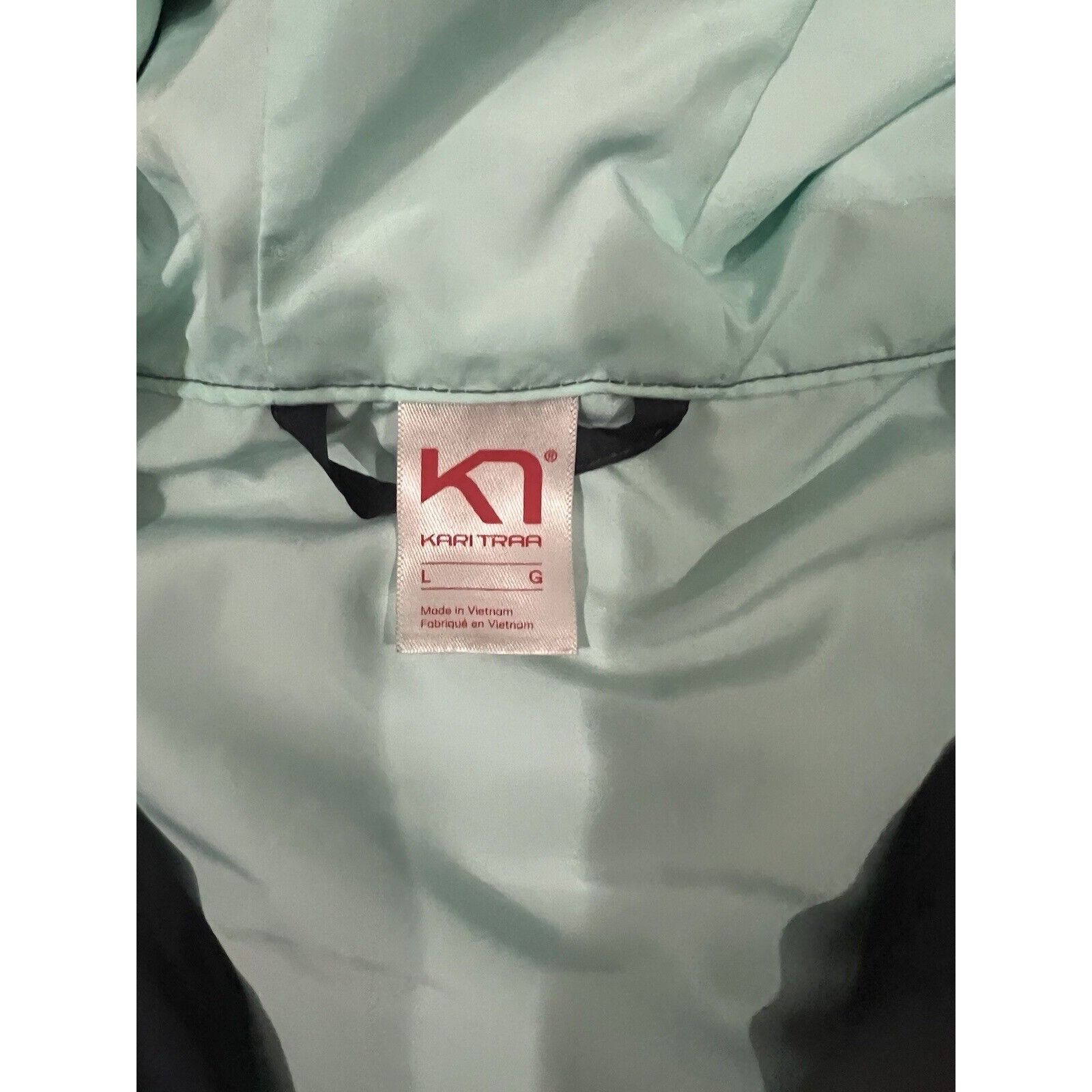 Other KARI TRAA RUNNING JACKET TIRILL Green Navy Size LARGE SANNE Size L / US 10 / IT 46 - 3 Thumbnail