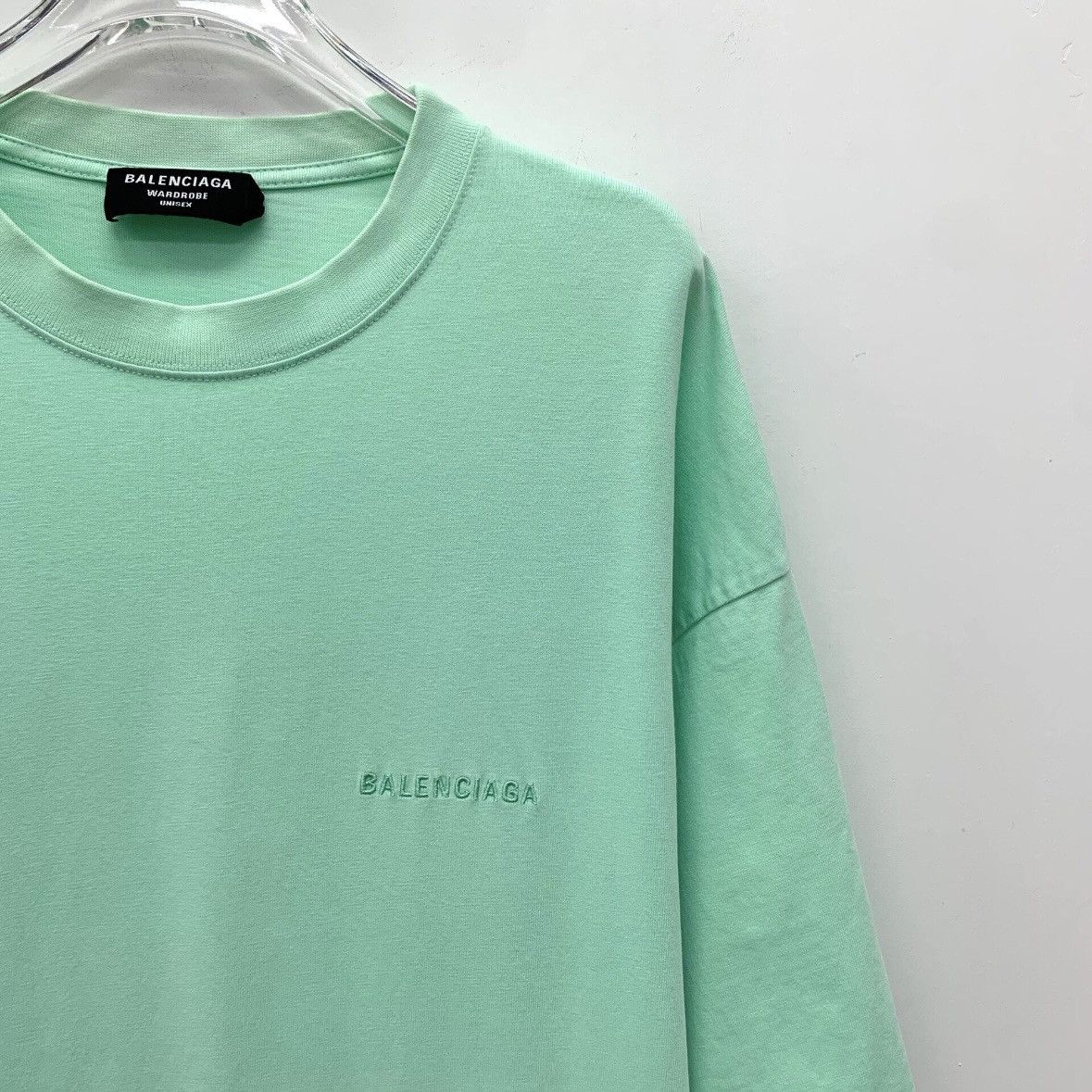 Balenciaga Balenciaga Logo Embroidered Short Sleeve T-shirt K26WX Size US XS / EU 42 / 0 - 3 Thumbnail
