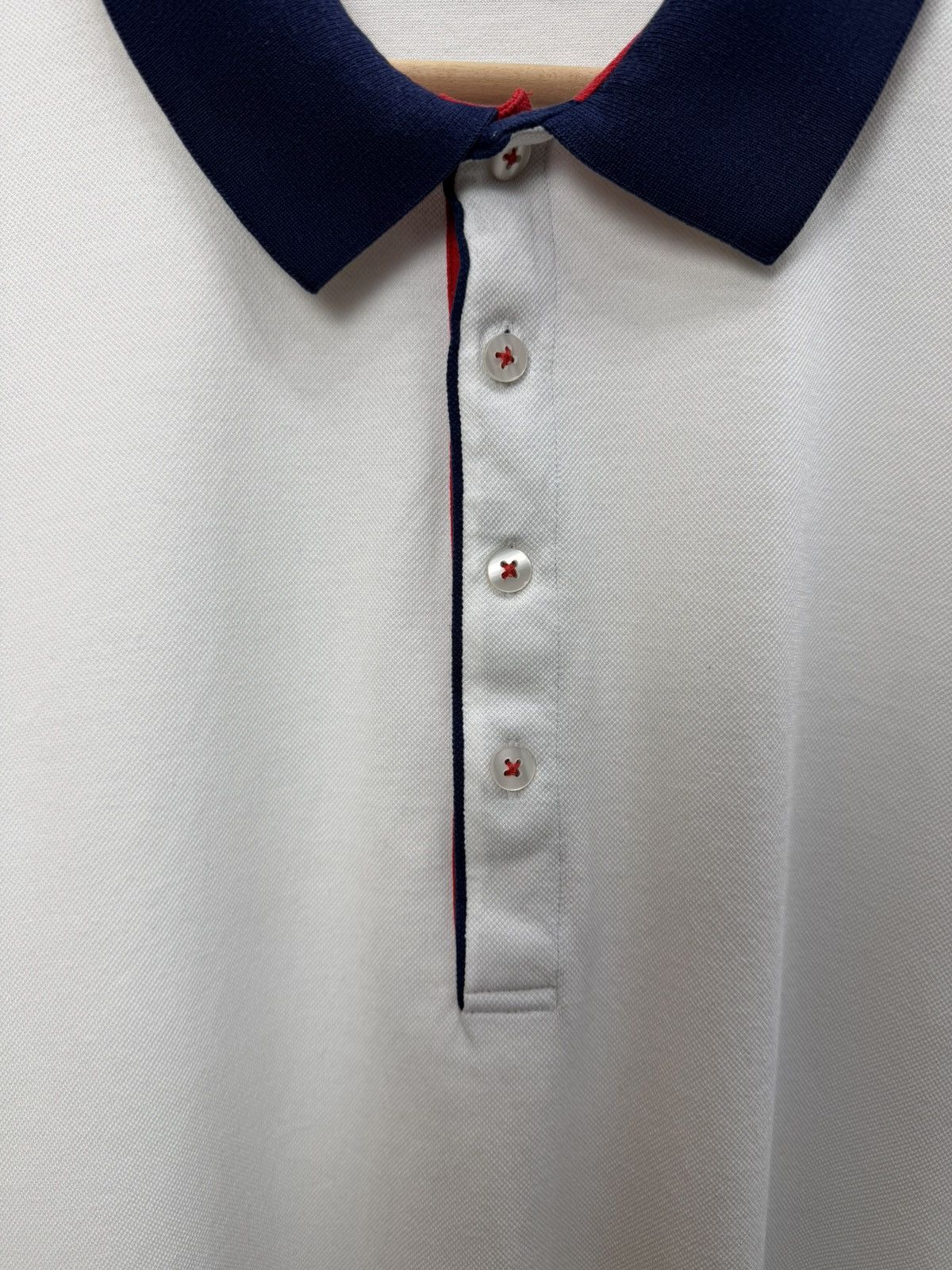 Gran Sasso Gran Sasso Italy White Polo Shirt Size 58 Size US XXL / EU 58 / 5 - 5 Thumbnail