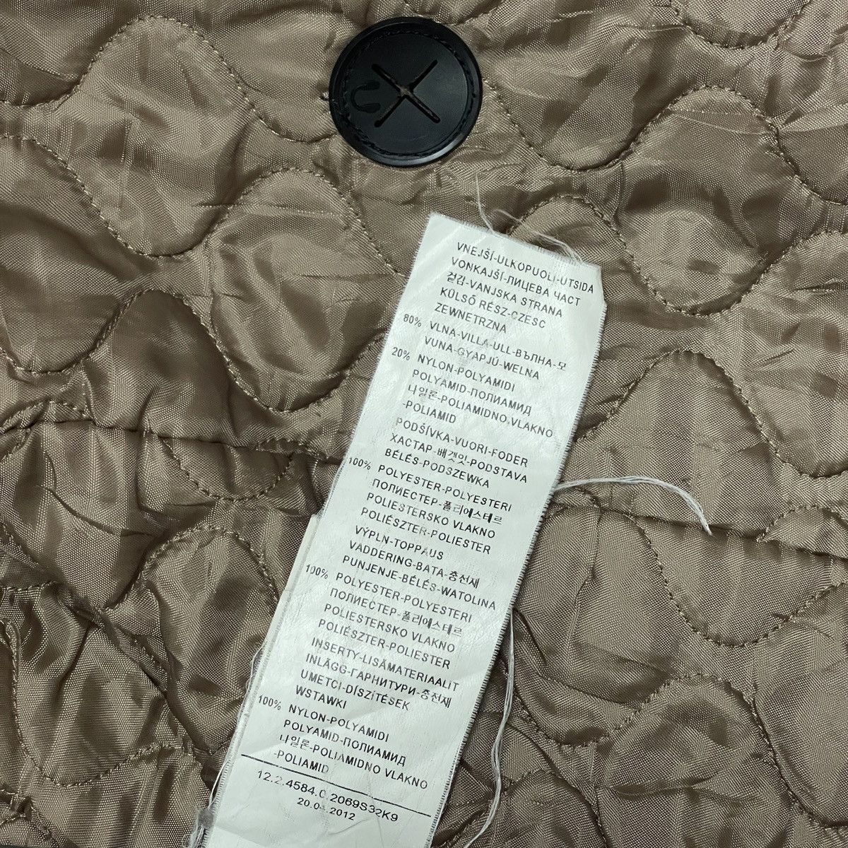 Sisley Sisley 2012 Archive Wool Hooded Parka Jacket - Made in Italy Size US S / EU 44-46 / 1 - 19 Thumbnail