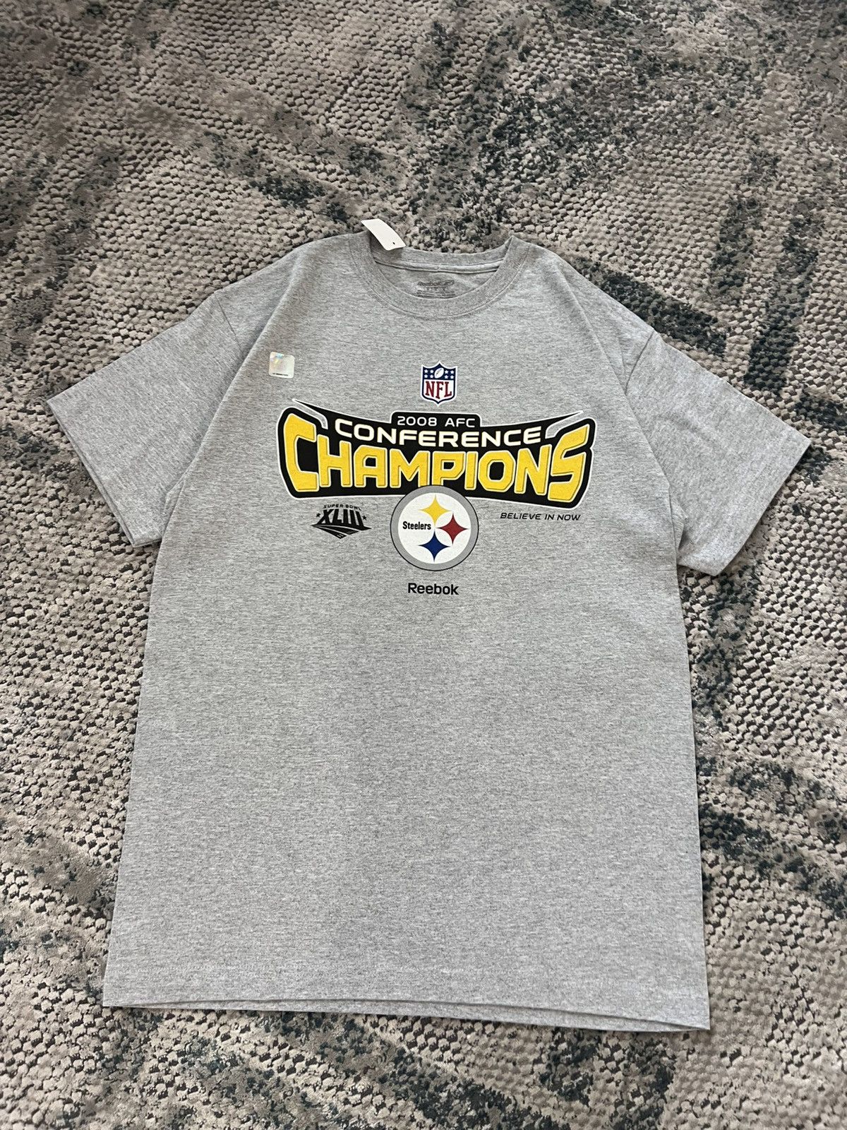 NFL × Reebok Y2K 2008 Steelers conference champion tee Size US M / EU 48-50 / 2 - 2 Thumbnail