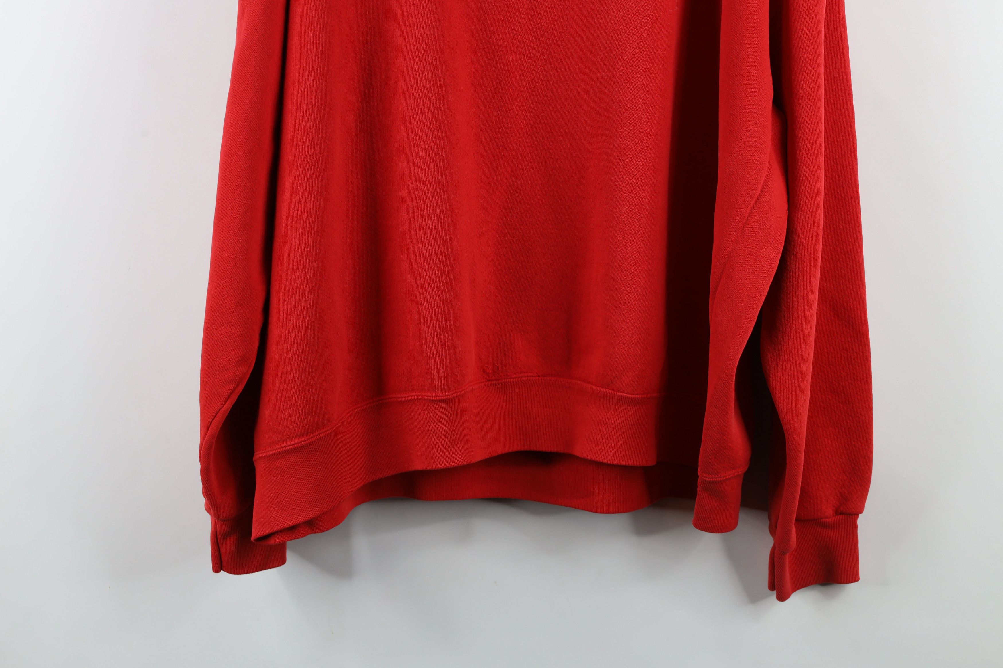 Vintage Vintage 90s Boxy Fit Ohio State University Sweatshirt Red Size 3XL / US 20-22 - 14 Thumbnail