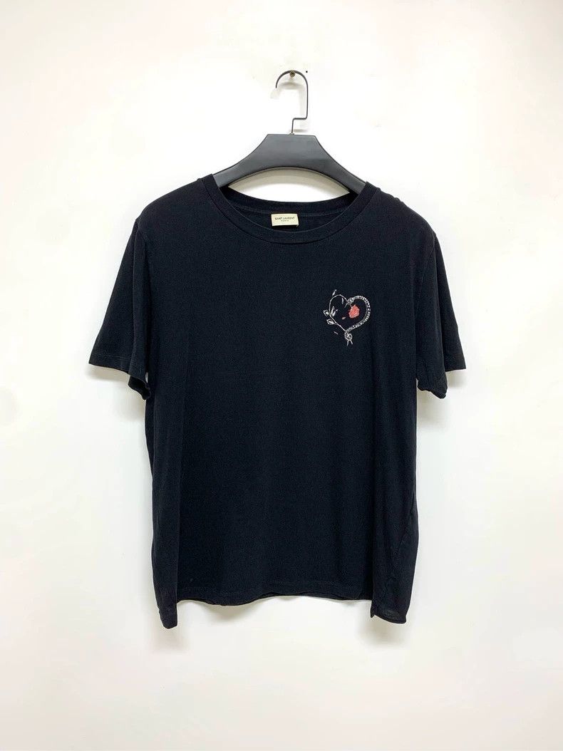Saint Laurent Paris saint Laurent parisshort sleeves 2503-Nextarrow Size US M / EU 48-50 / 2 - 1 Thumbnail