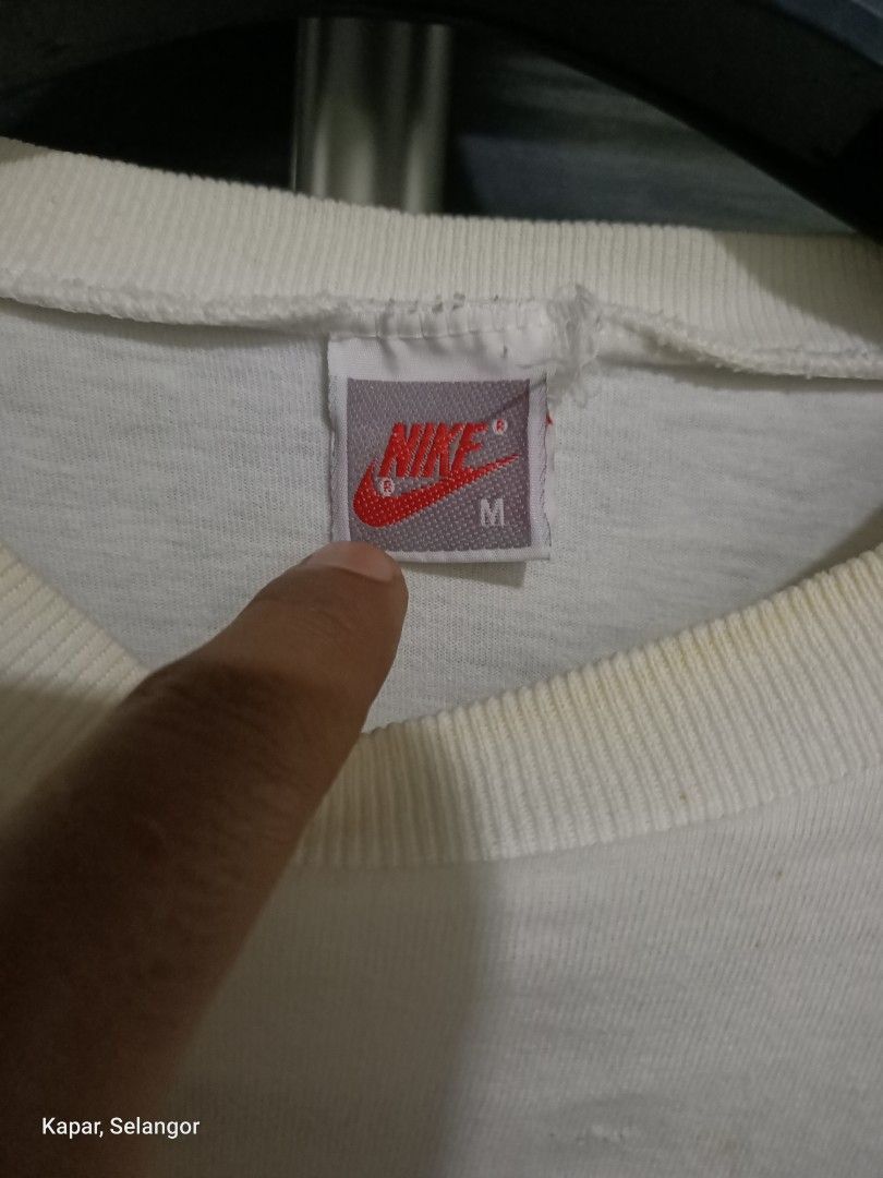 Nike × Vintage Vintage 90s Nike just do it shirt Size US M / EU 48-50 / 2 - 6 Thumbnail