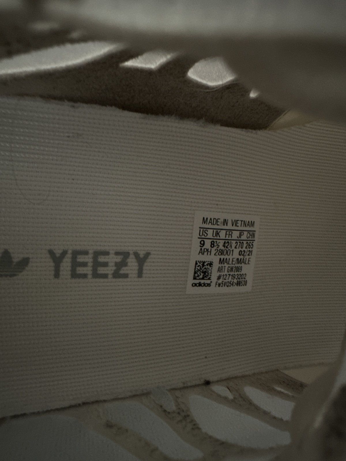Adidas Yeezy 350 Boost Mono Ice Size US 9 / EU 42 - 6 Thumbnail